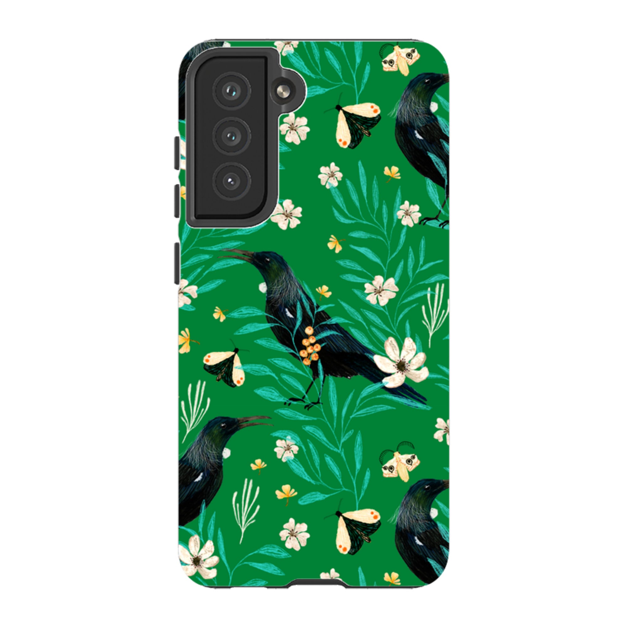 Samsung Tough Case - Tui Green By Katherine Quinn