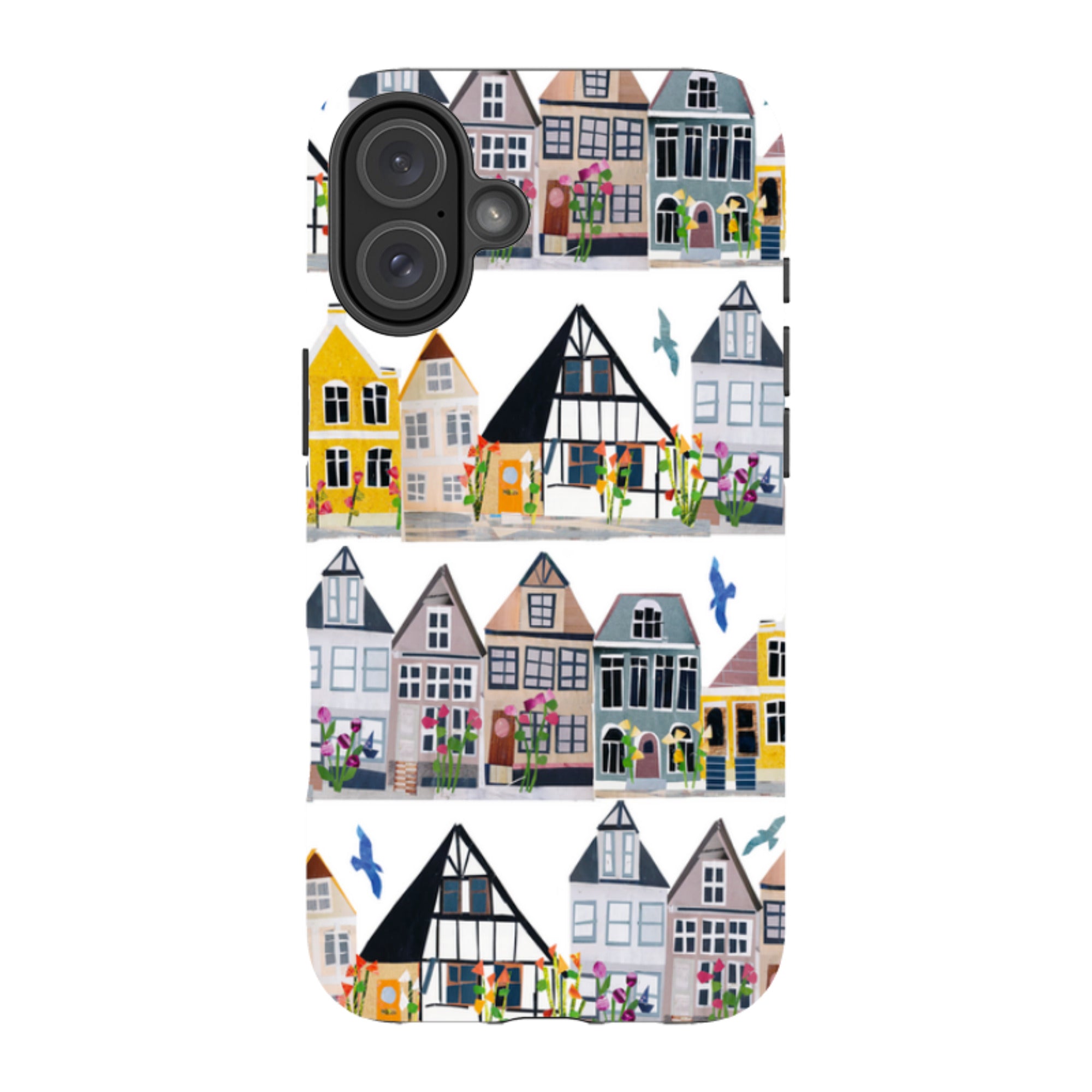 iPhone Tough Case - Danish Houses By Tracey English