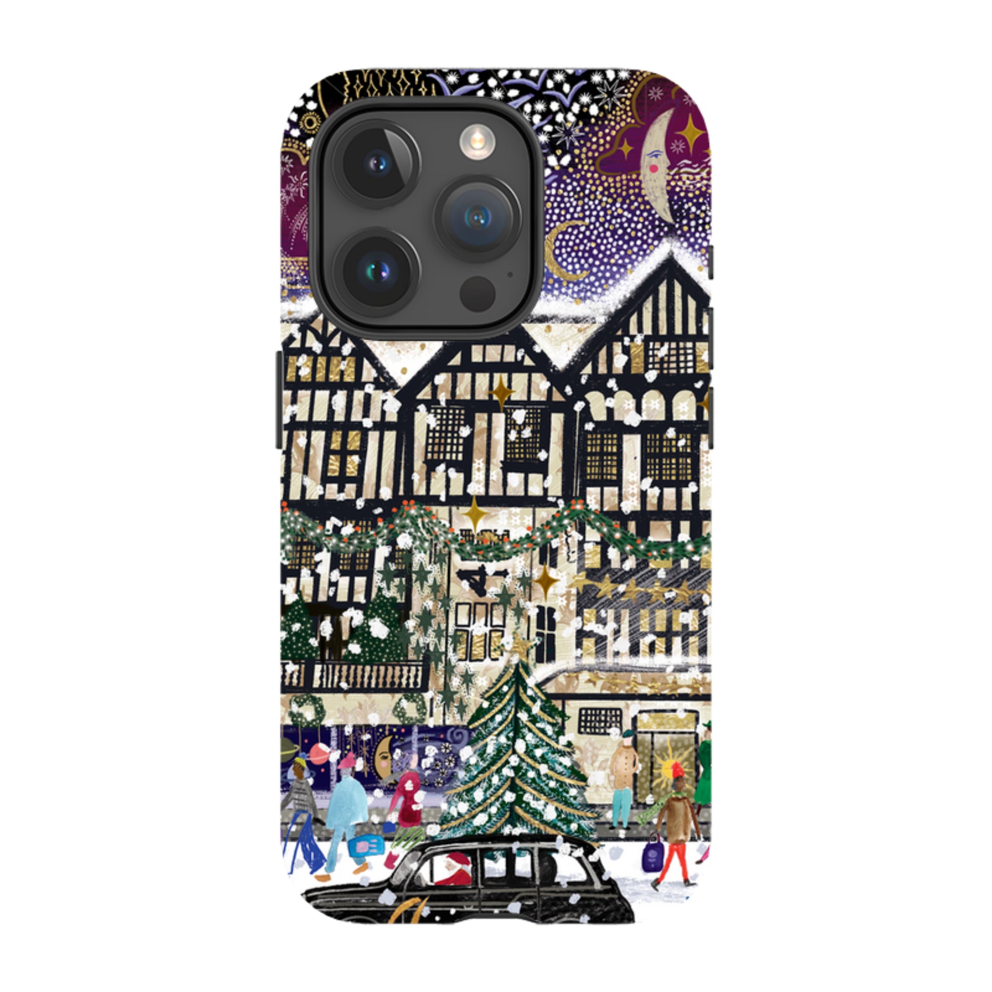 iPhone Tough Case - Christmas In London II By Emma Frances Grant