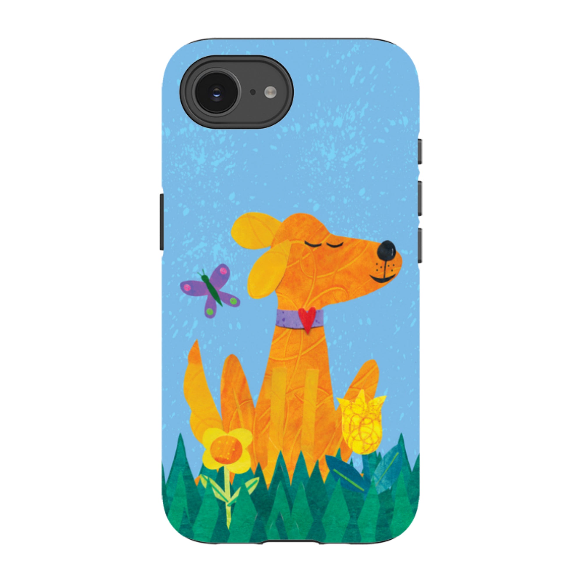 iPhone Tough Case - Pup in the grass By Tracey English