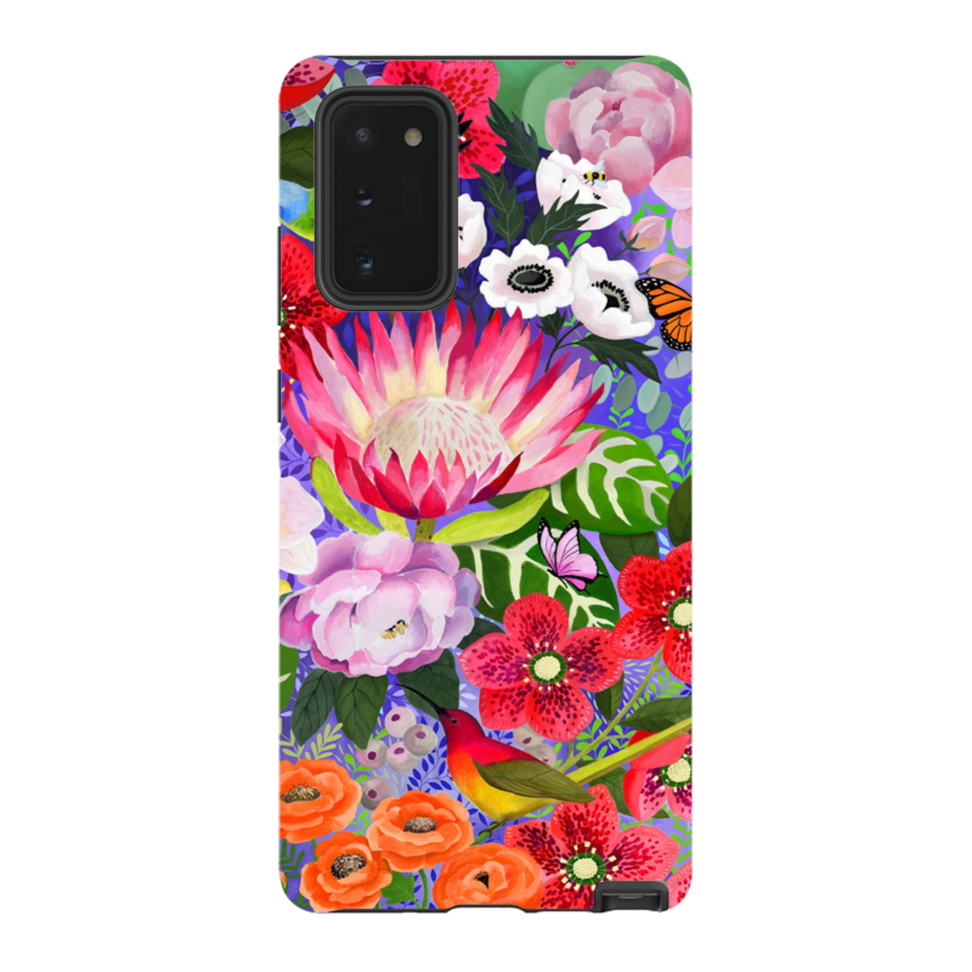 Samsung Tough Case - Exotic Birds By Bex Parkin