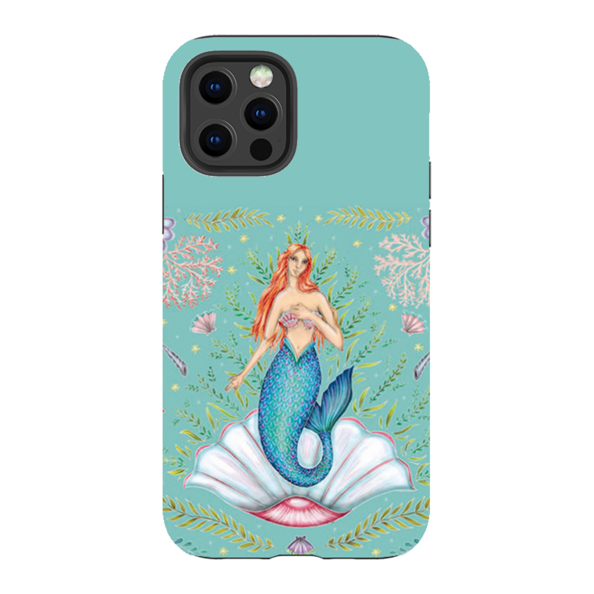 iPhone Tough Case - Mermaid By Catherine Rowe