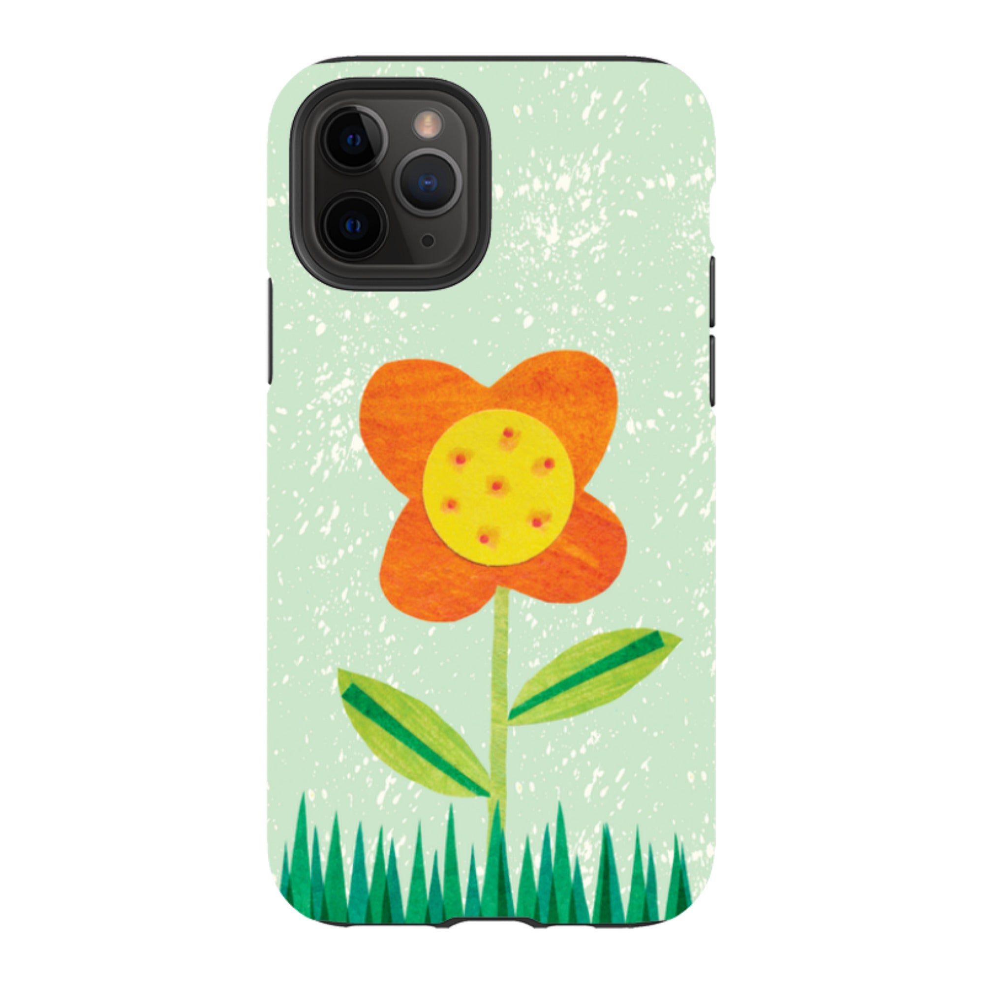 iPhone Tough Case - Orange Flower By Tracey English