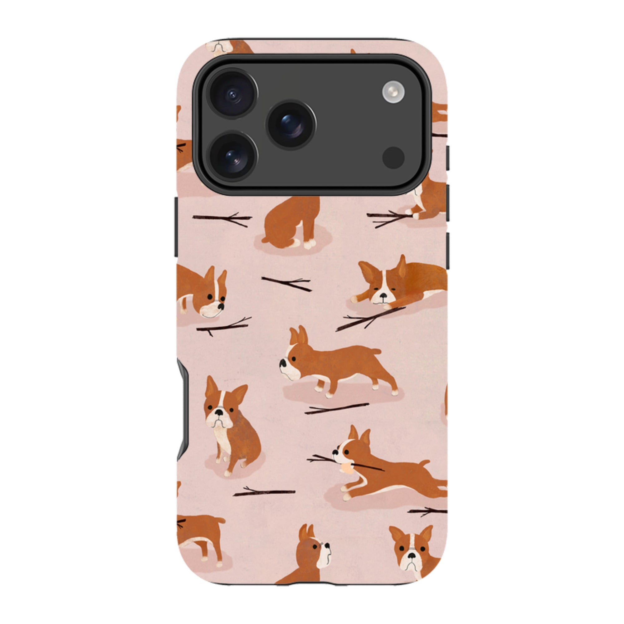 iPhone MagSafe Tough Case -  Boston Terrier By Katherine Quinn