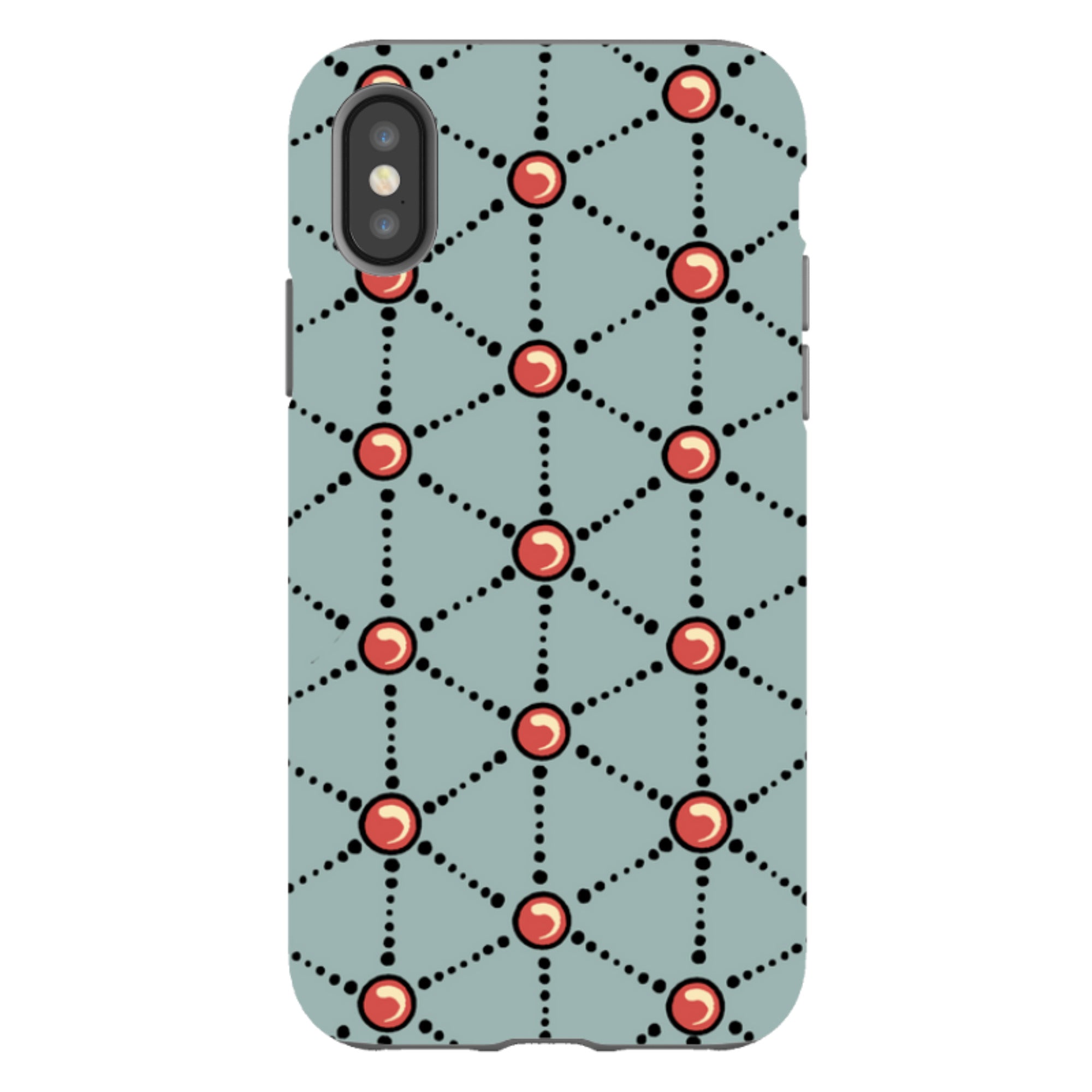 iPhone Tough Case - Atomic By Cressida Bell