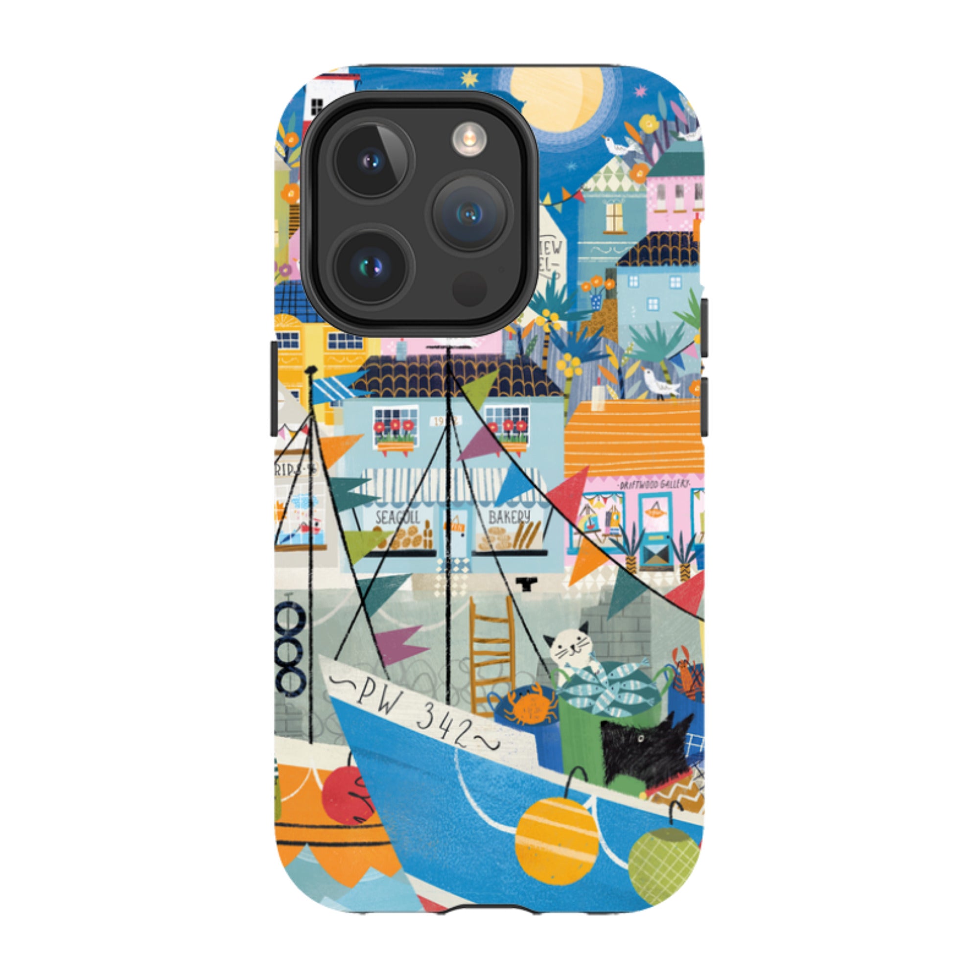 iPhone MagSafe Tough Case - Night Harbour 1 By Ali Brookes