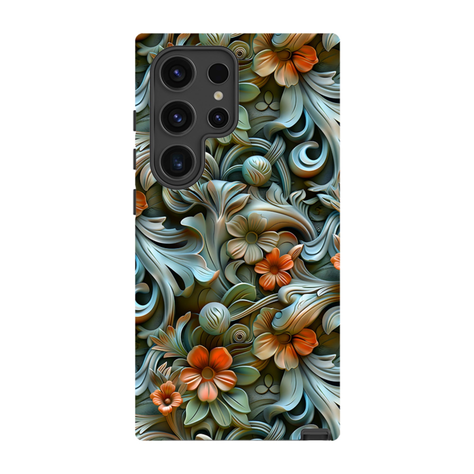 Samsung Tough Case - Clover Floral
