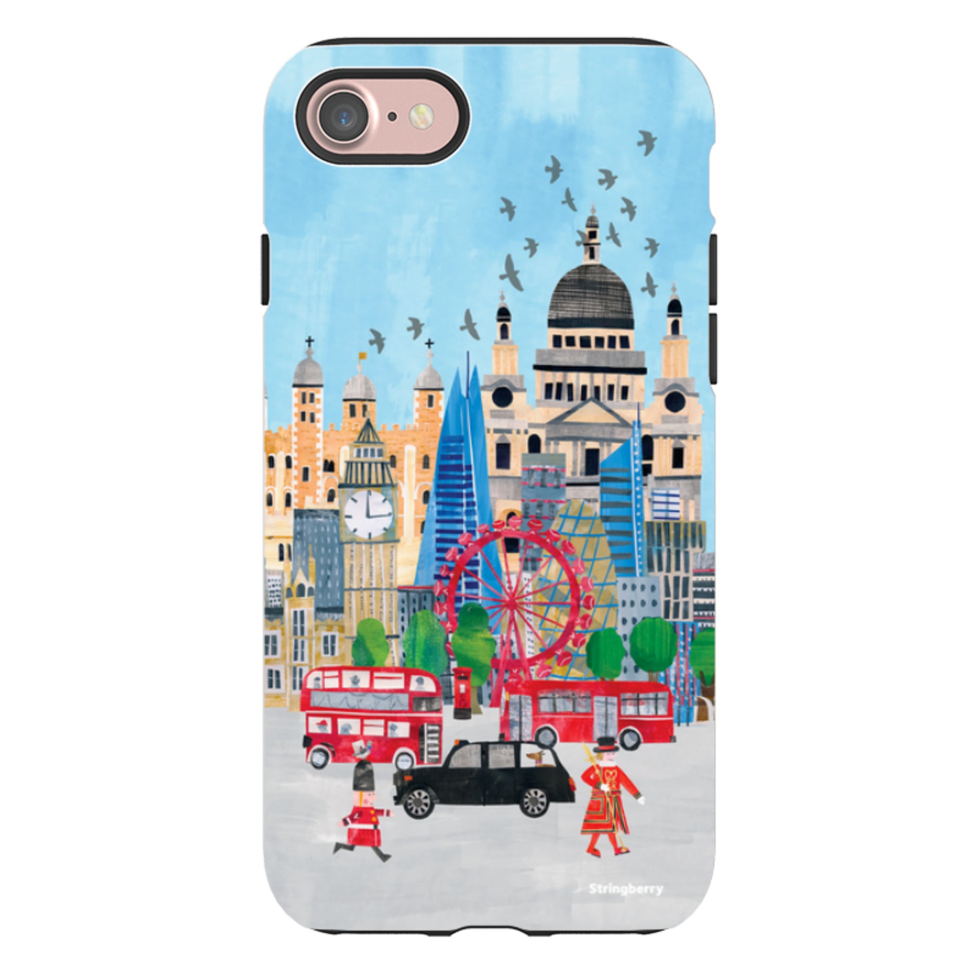 iPhone Tough Case - Spring In London By Tracey English