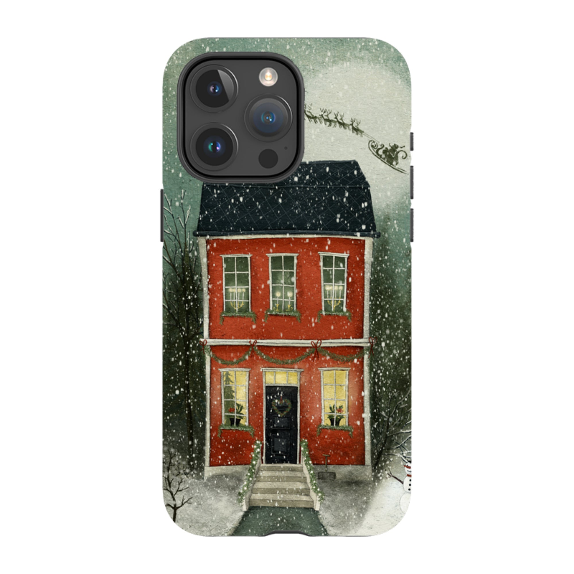 iPhone Tough Case - Night Before Christmas By Maja Lindberg