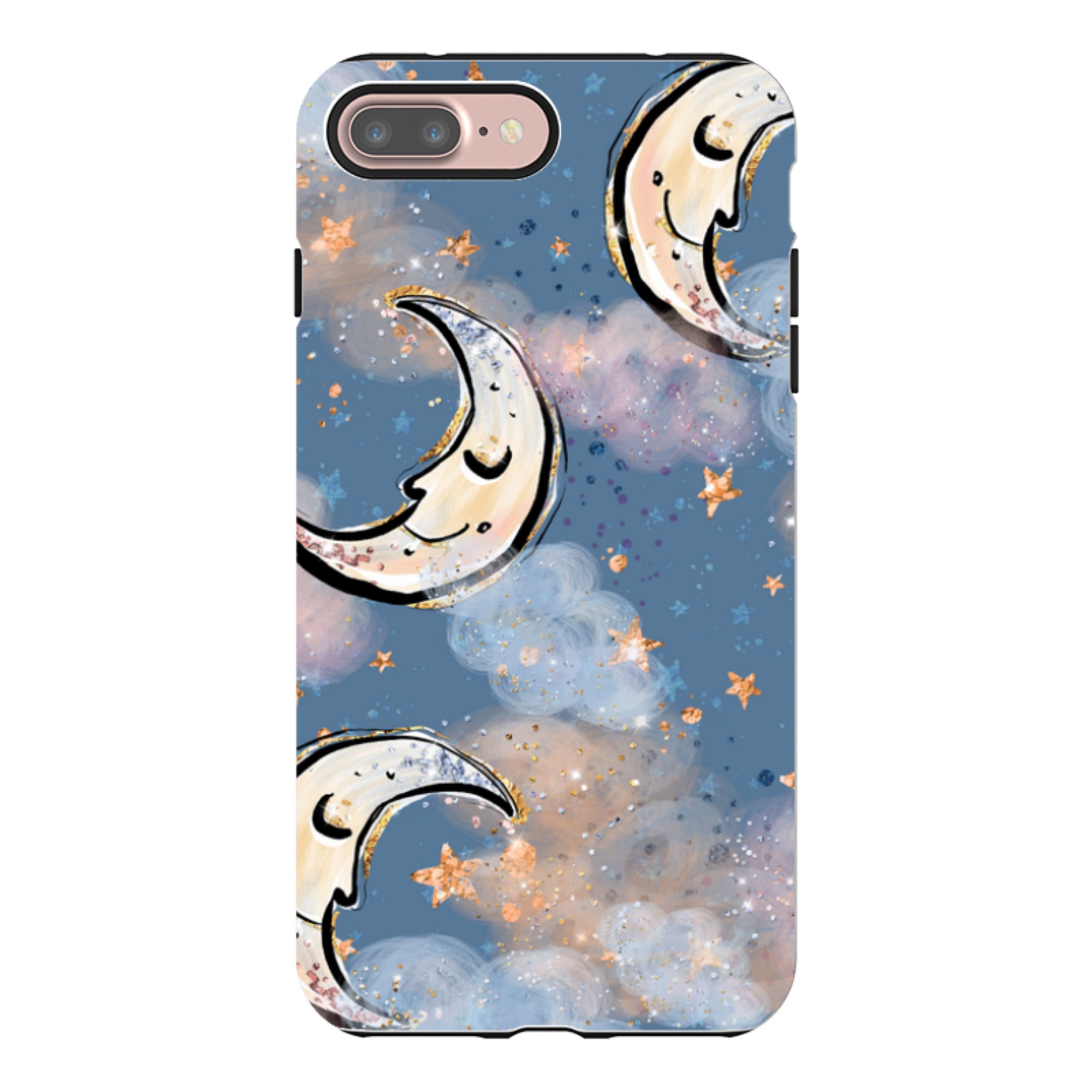 iPhone Tough Case - Moon And Stars