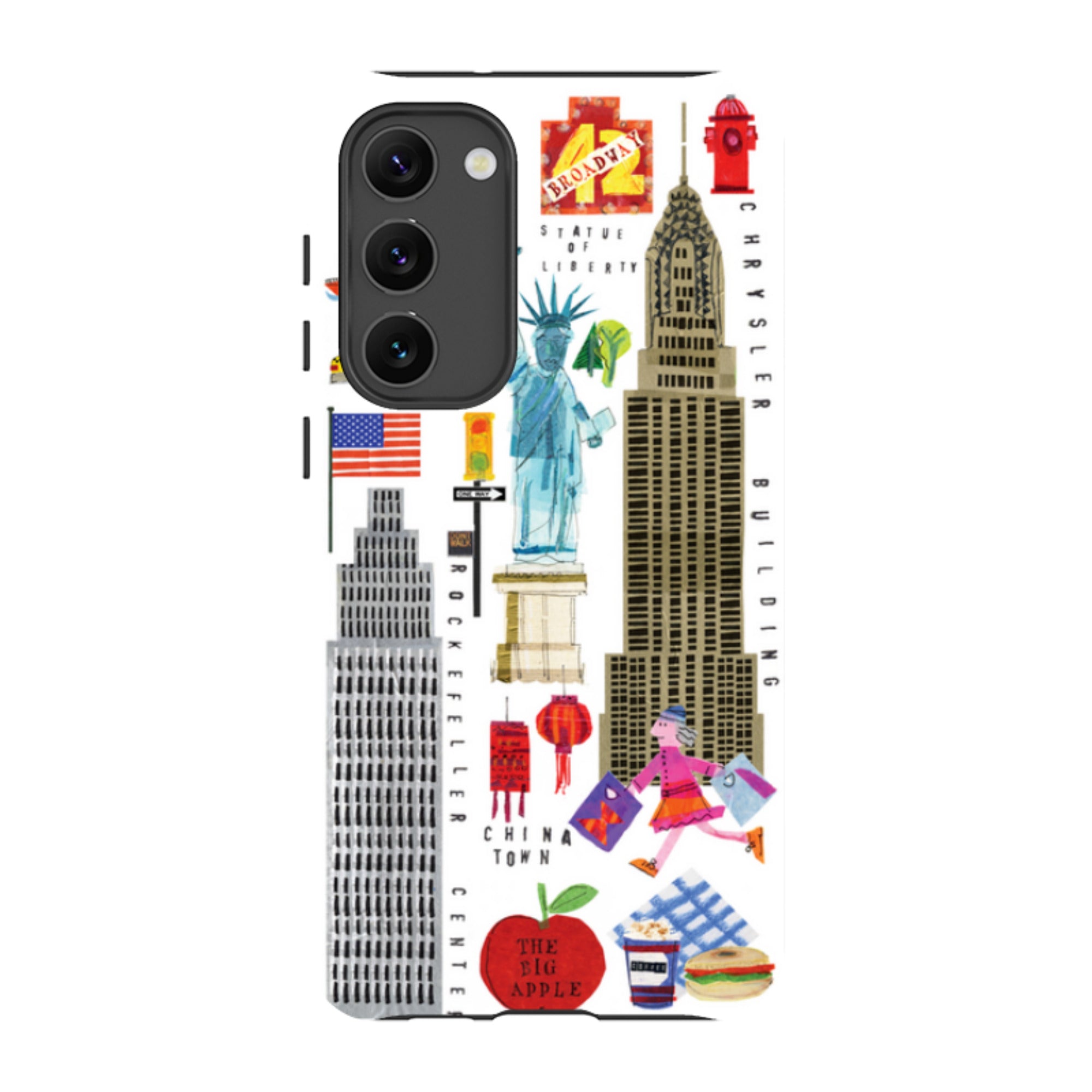 Samsung Tough Case - New York Icons By Tracey English