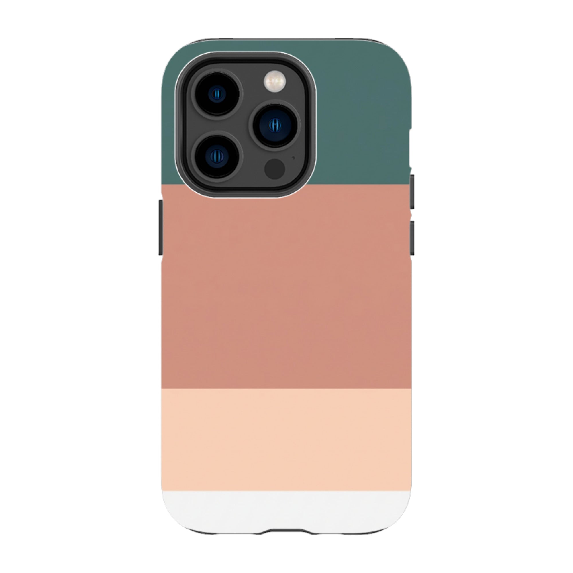iPhone Tough Case - Muted Teal Gradient