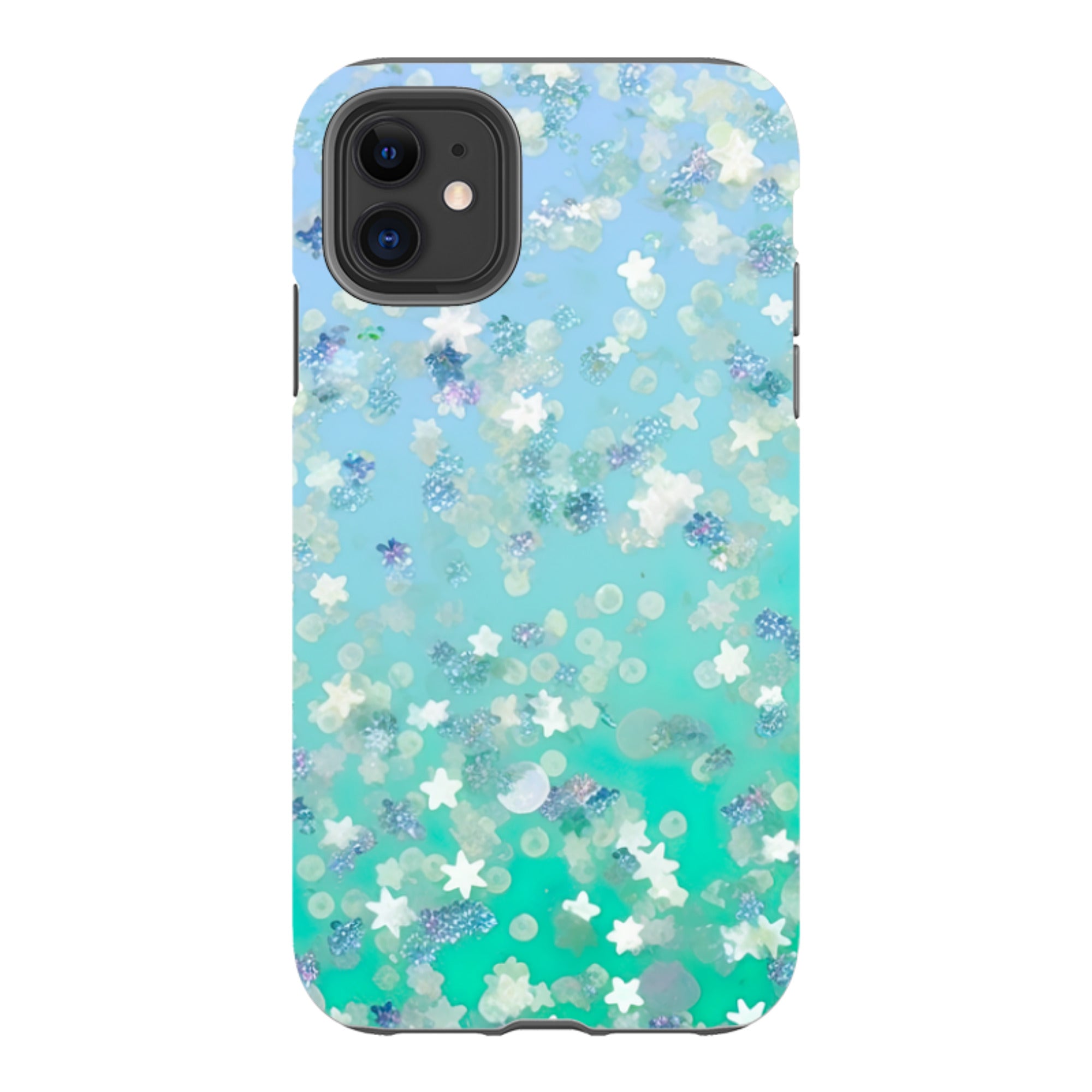 iPhone Case - Green Stars