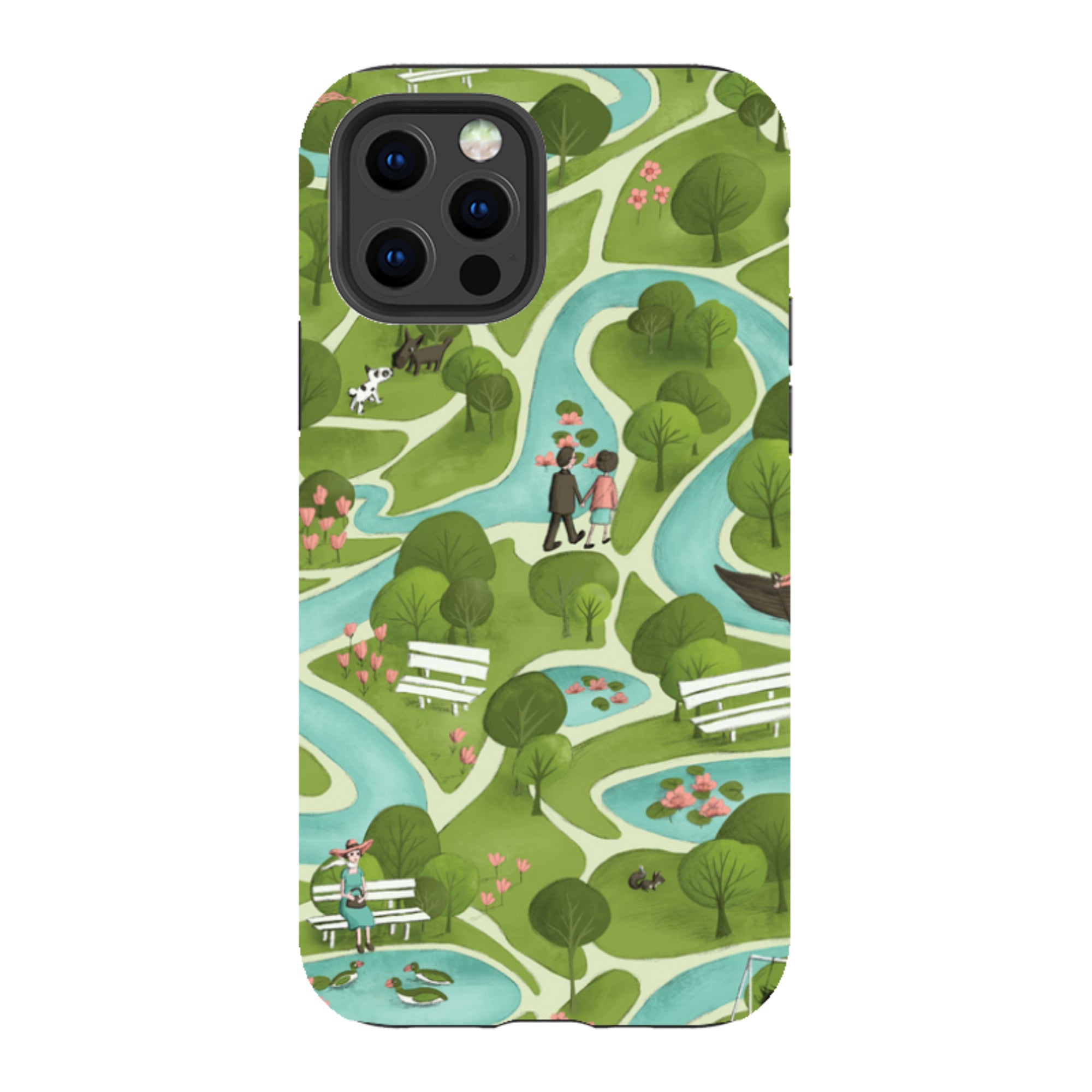 iPhone Tough Case - In the Park By Maja Lindberg