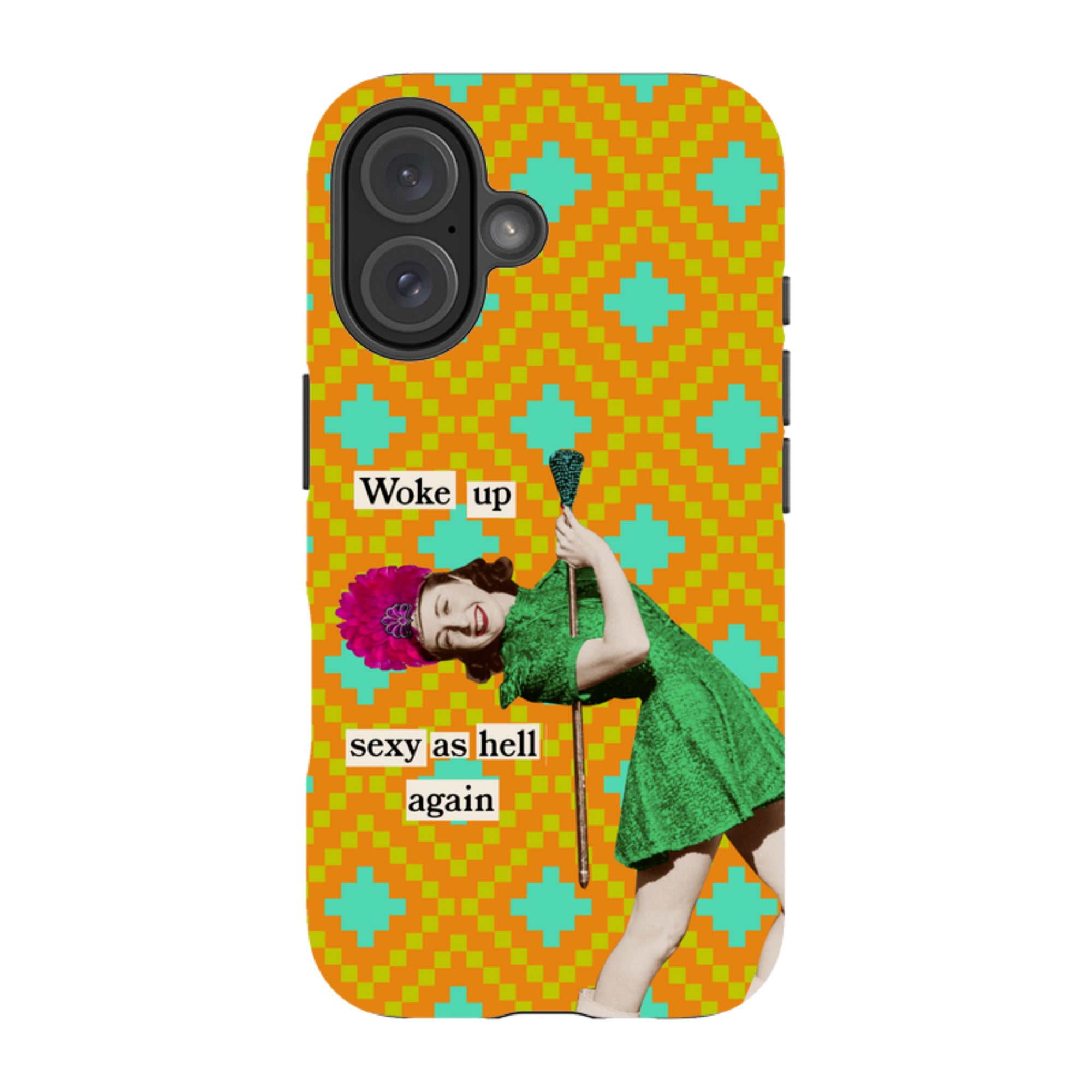 iPhone Tough Case - Woke Up By Clare Jordan