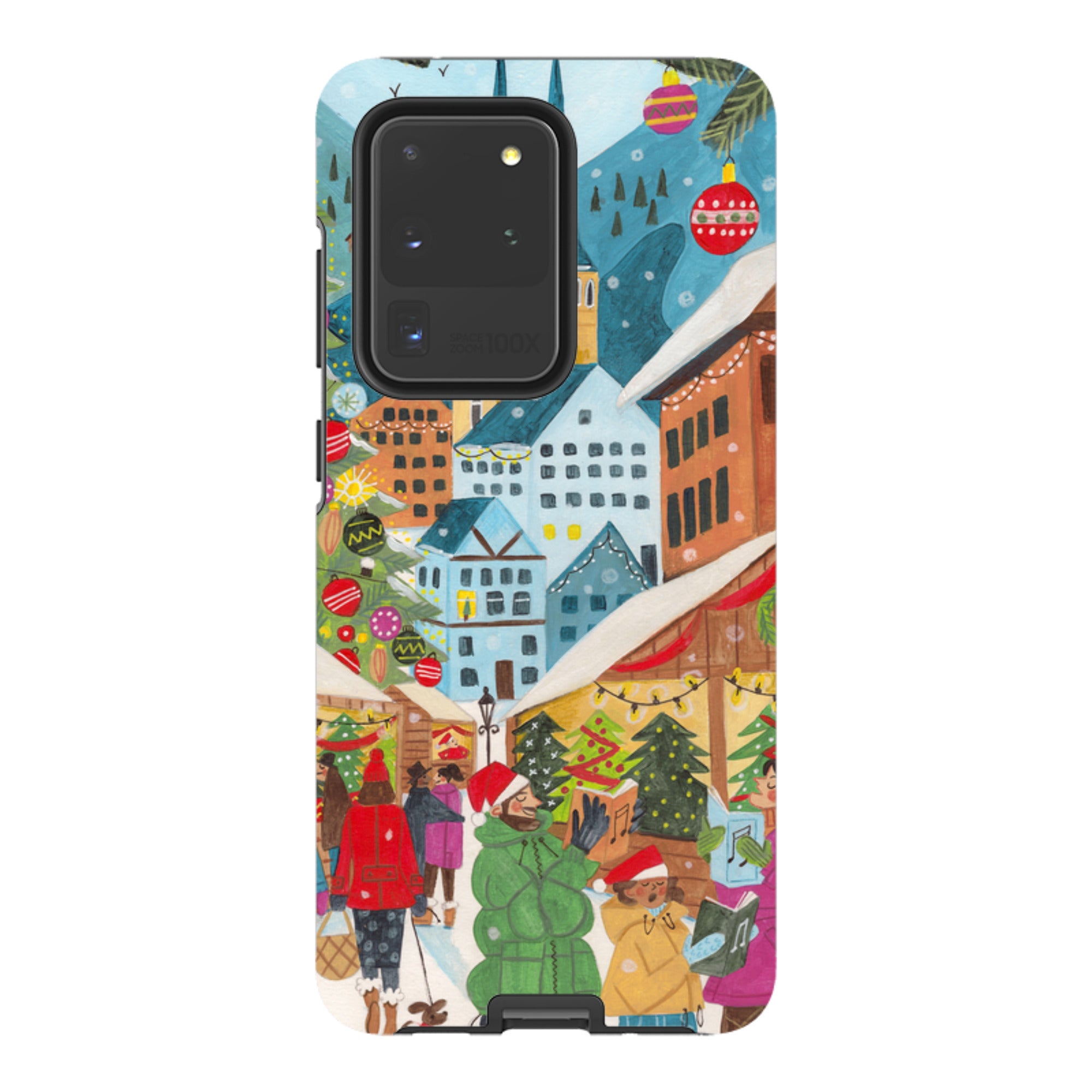 Samsung Tough Case - Christmas Market By Caroline Bonne Muller