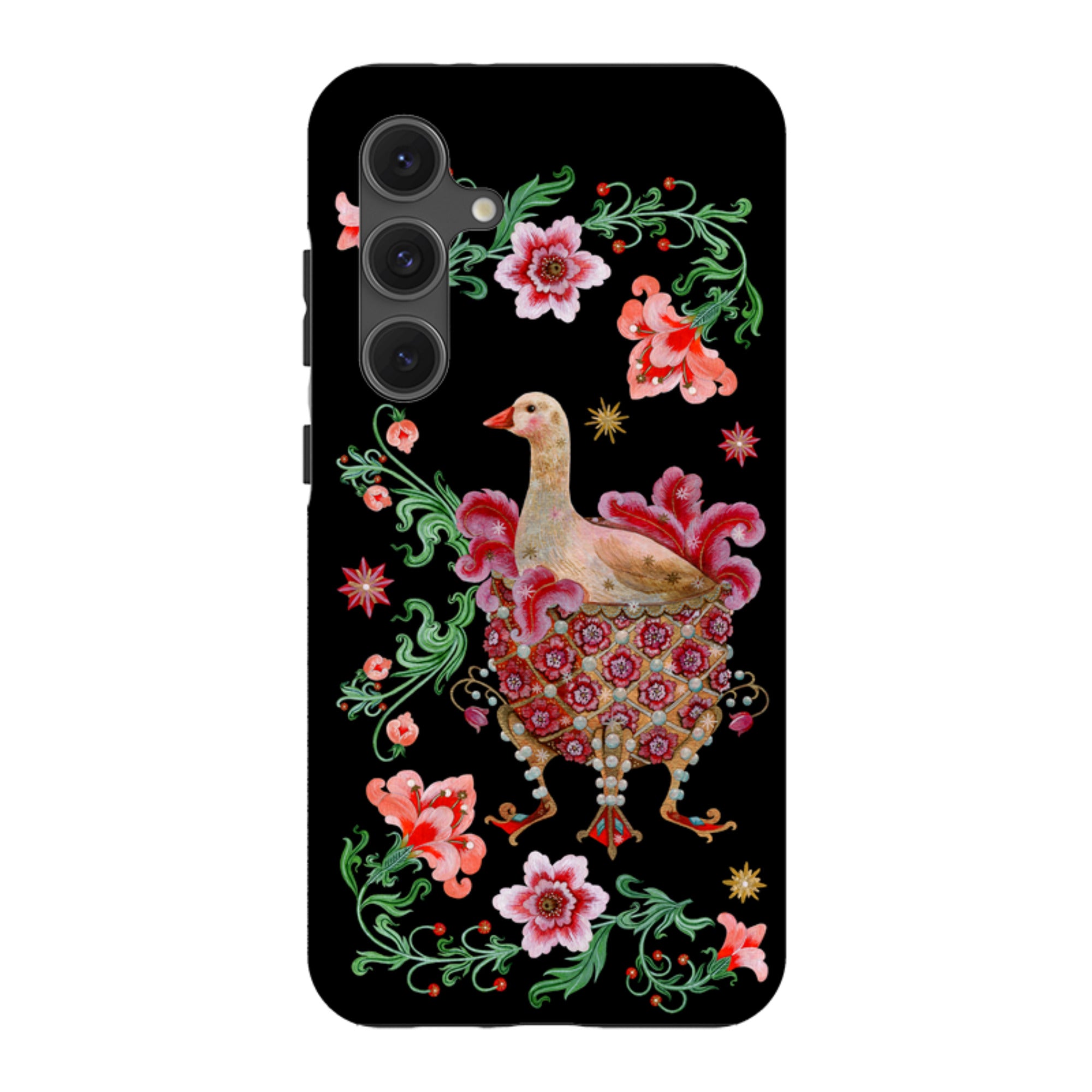 Samsung Tough  Case - Six Geese A Laying By Maria Matos