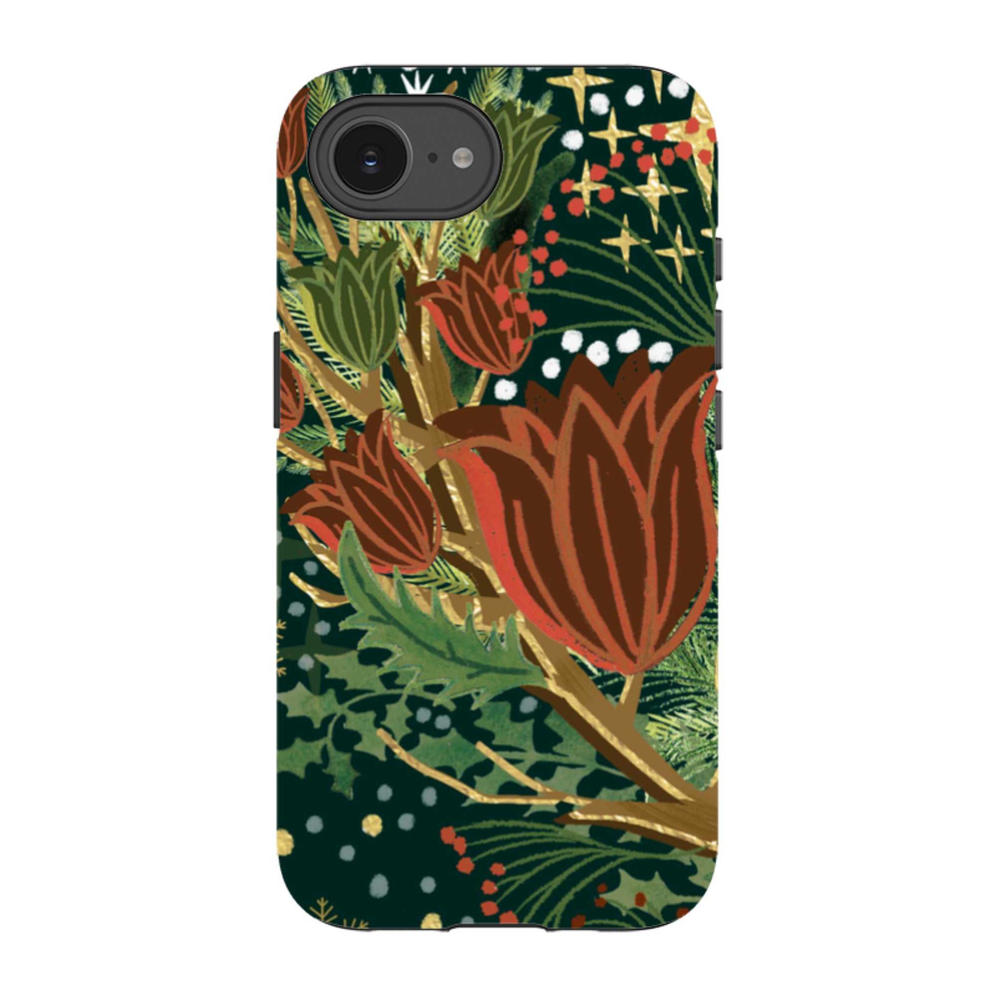 iPhone Tough Case - Winter Deer II By Emma Frances Grant
