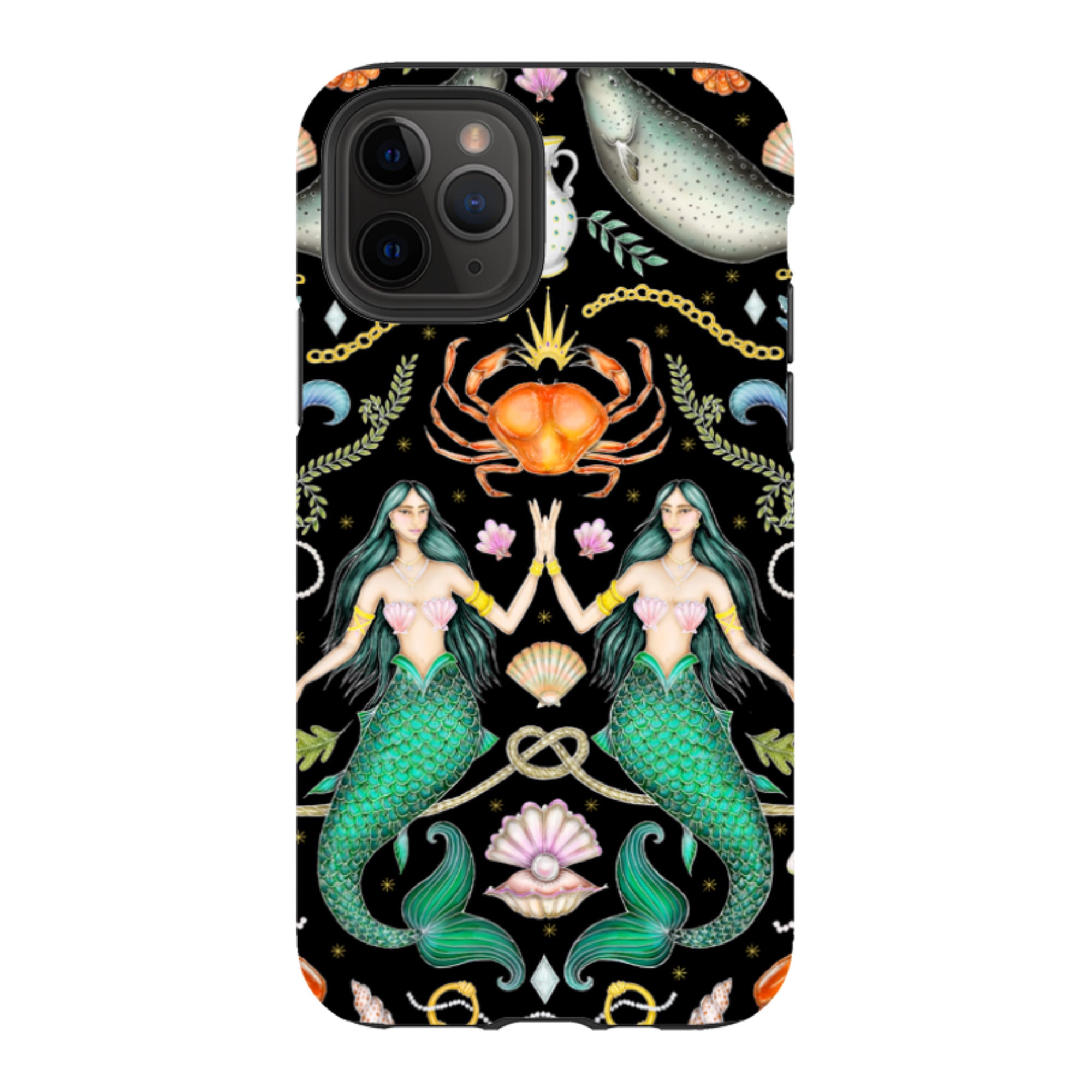 iPhone Tough Case - Tritons Treasure By Catherine Rowe