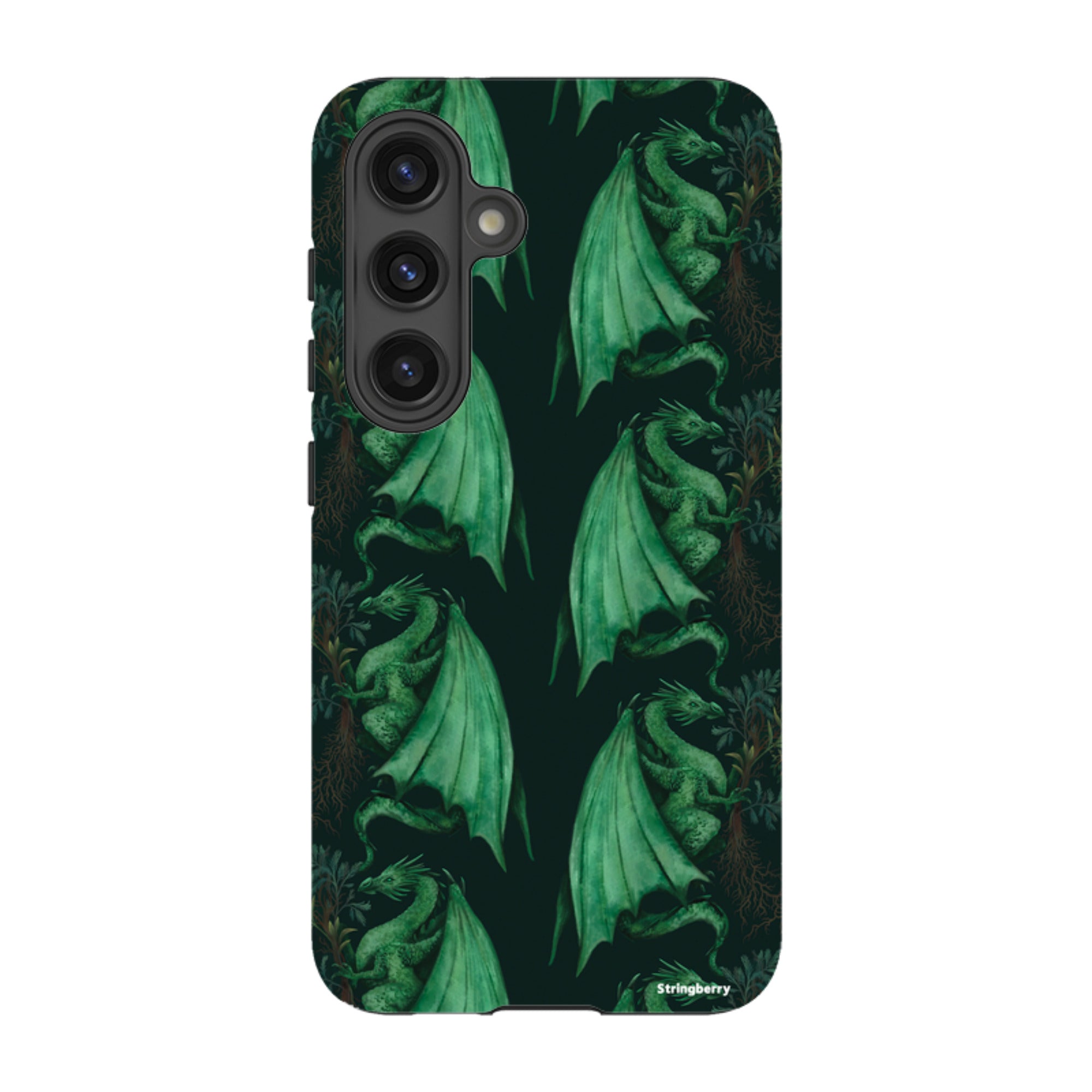 Samsung Tough Case - Arbor Dragon Pattern By Anna Stead
