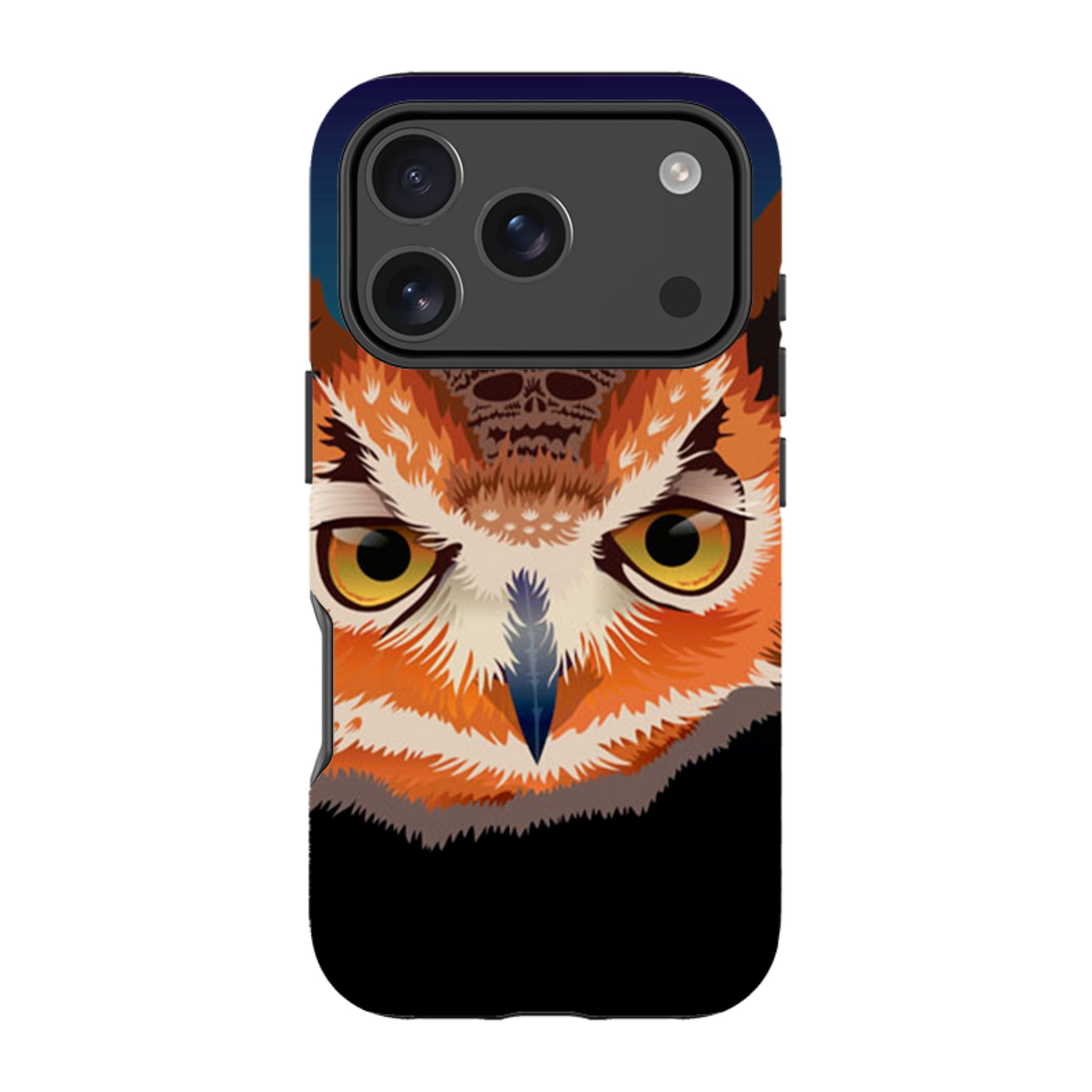 iPhone Tough Case - Owl By Mia Underwood