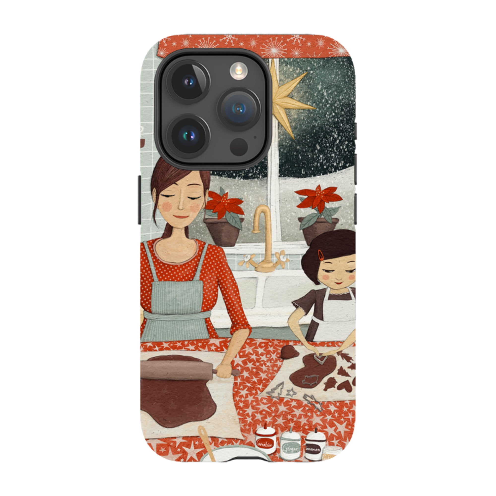iPhone Tough Case - Sugar and Spice By Maja Lindberg