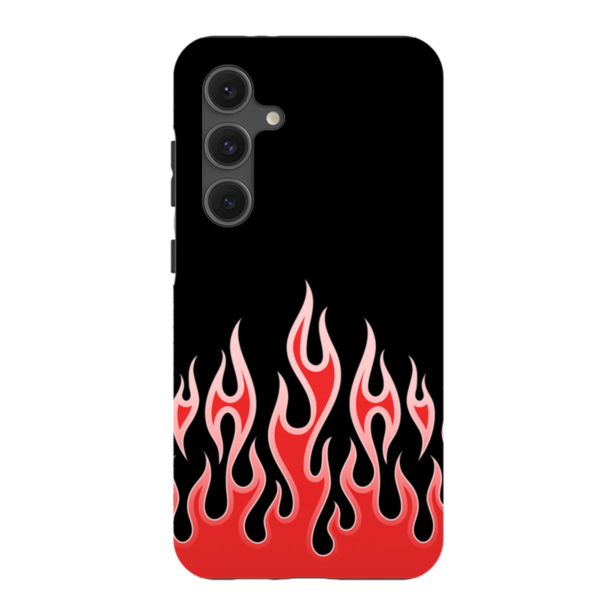 Samsung Tough Case - Red Flames