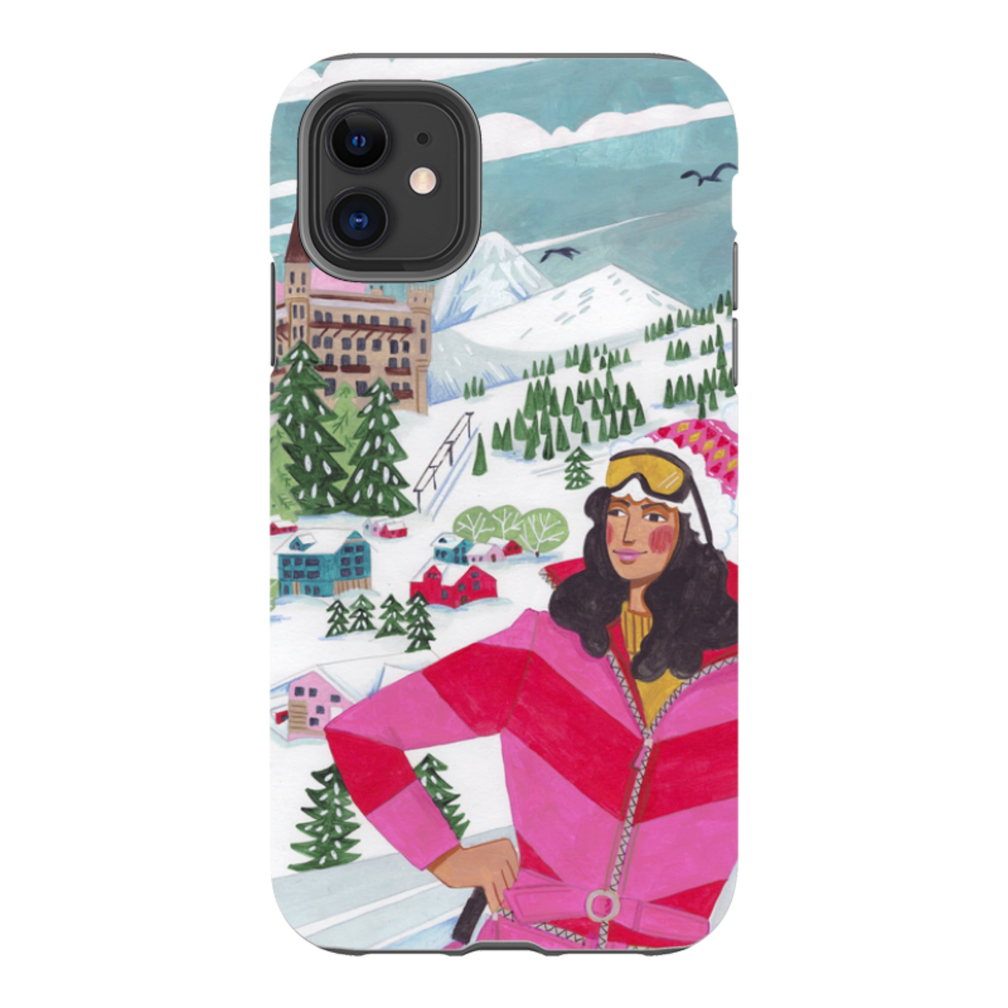 iPhone Tough Case - Gstaad By Caroline Bonne Muller