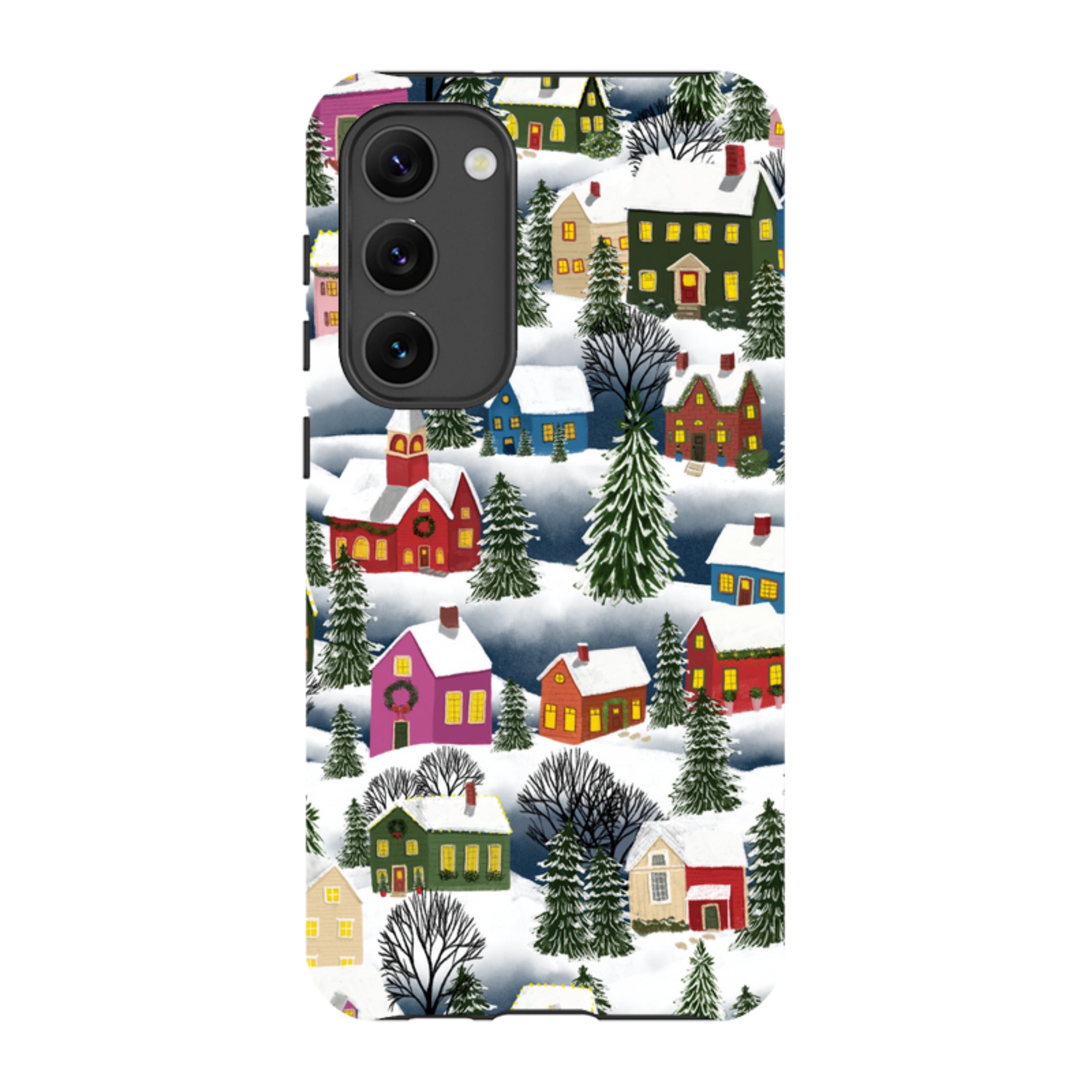 Samsung Tough Case - Advent Street Town By Abby Jacobs