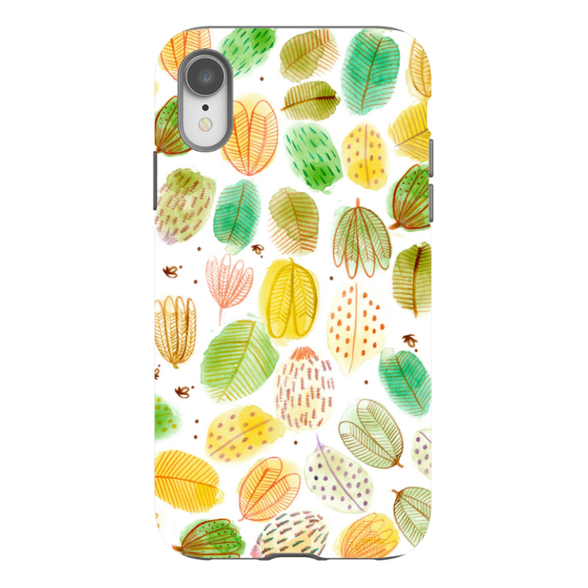 iPhone Tough Case - Leaves By Gabriela Larios