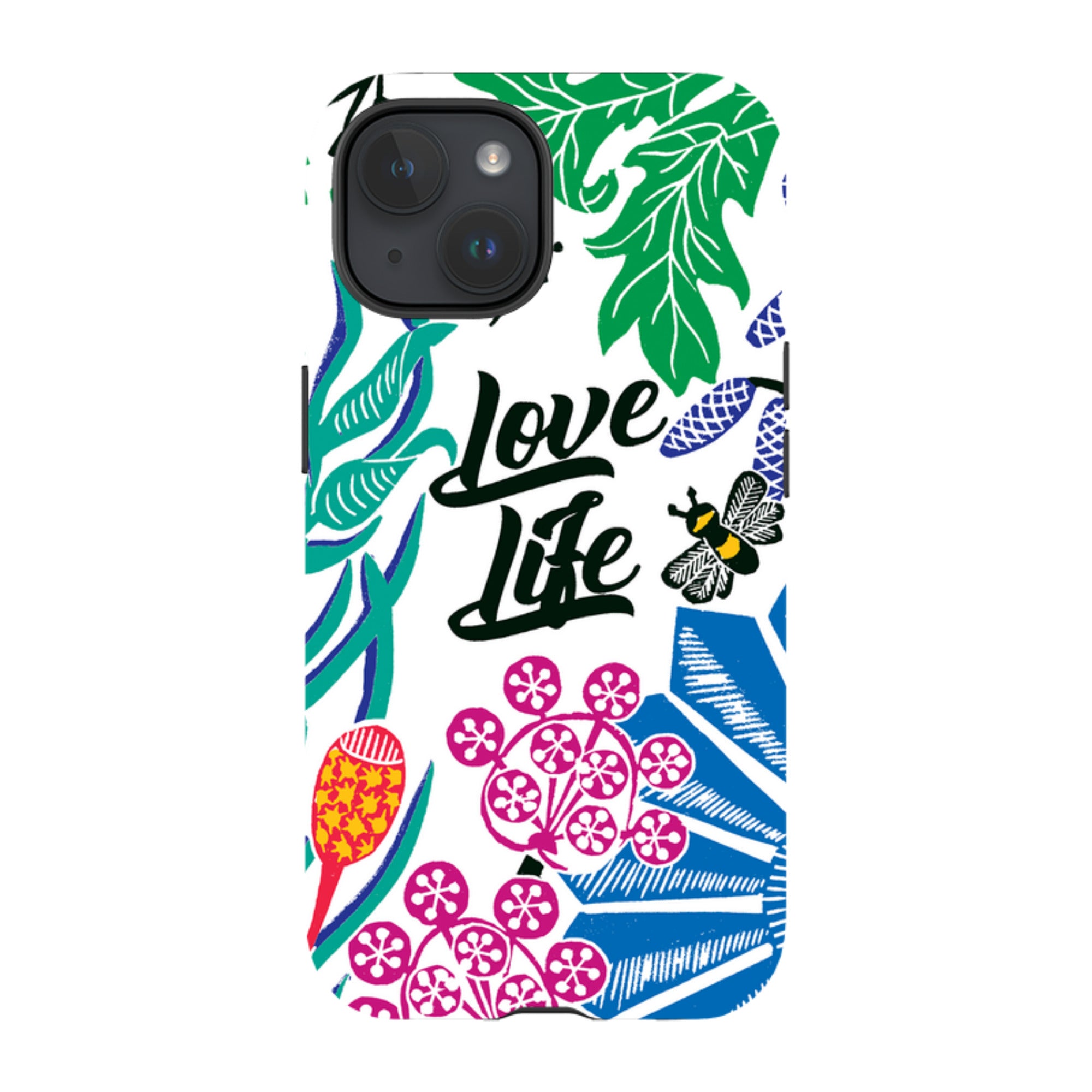 iPhone Tough Case - Love Life By Kate Heiss