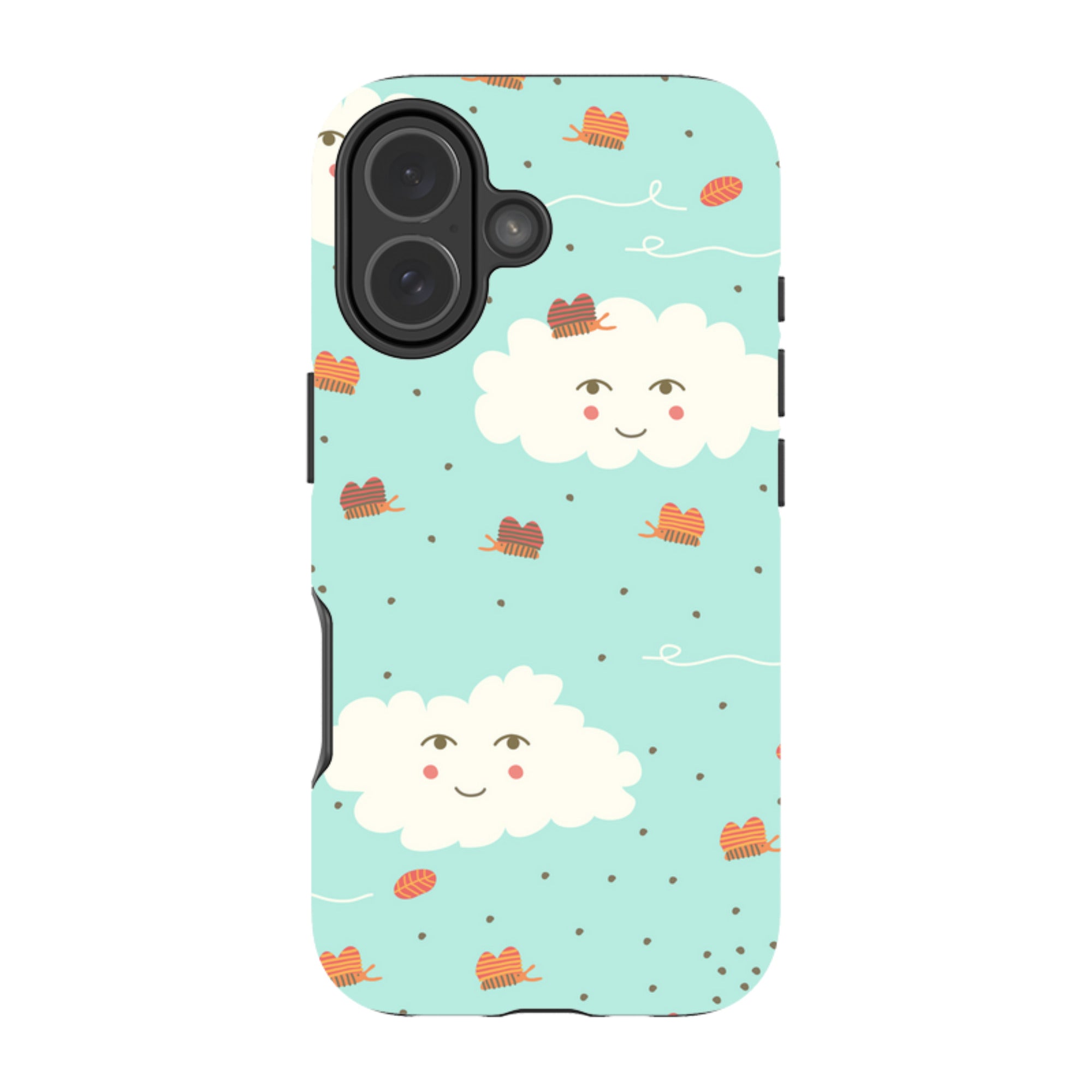 iPhone Tough Case - Clouds By Gabriela Larios