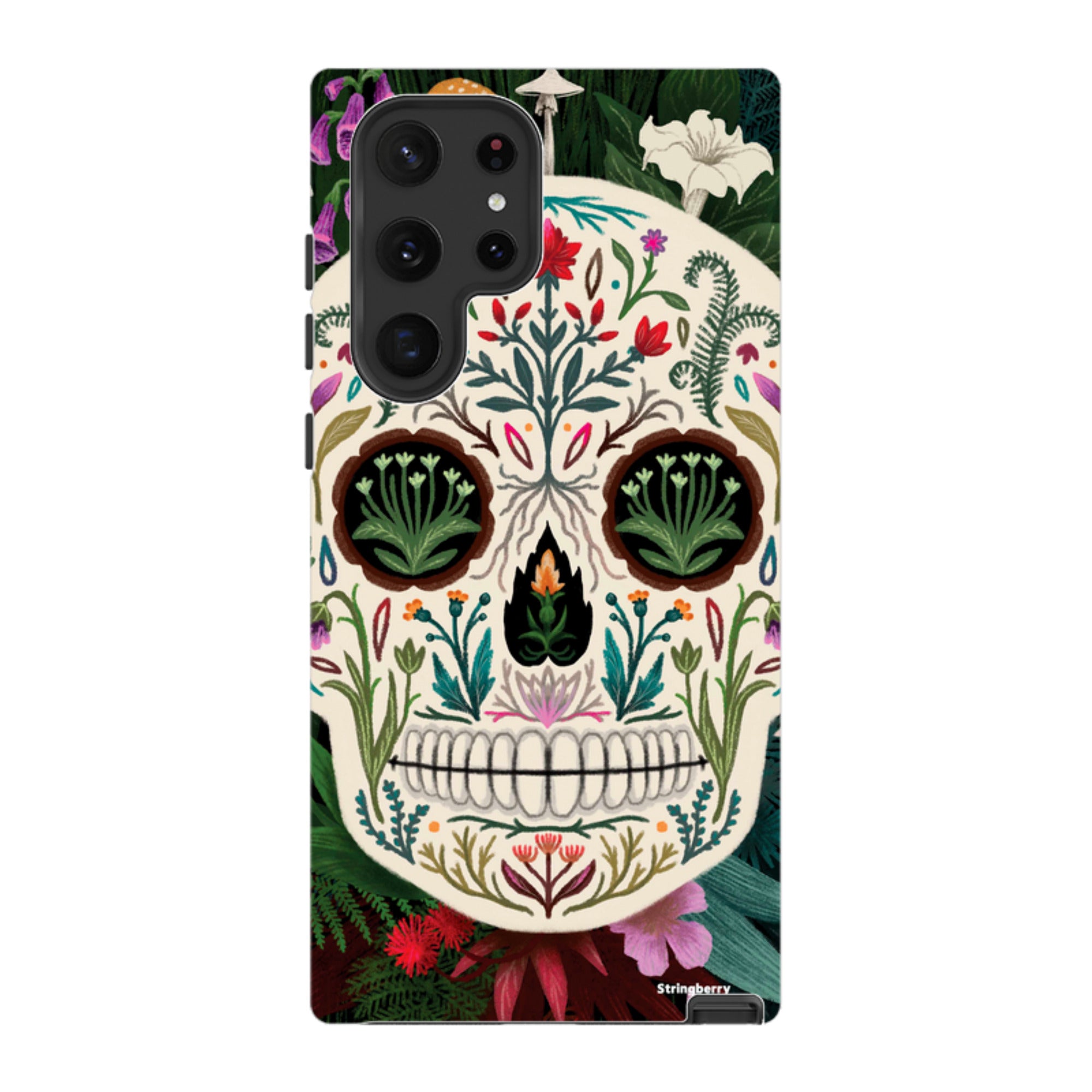 Samsung Tough Case - Poison Sugar Skull By Anna Stead