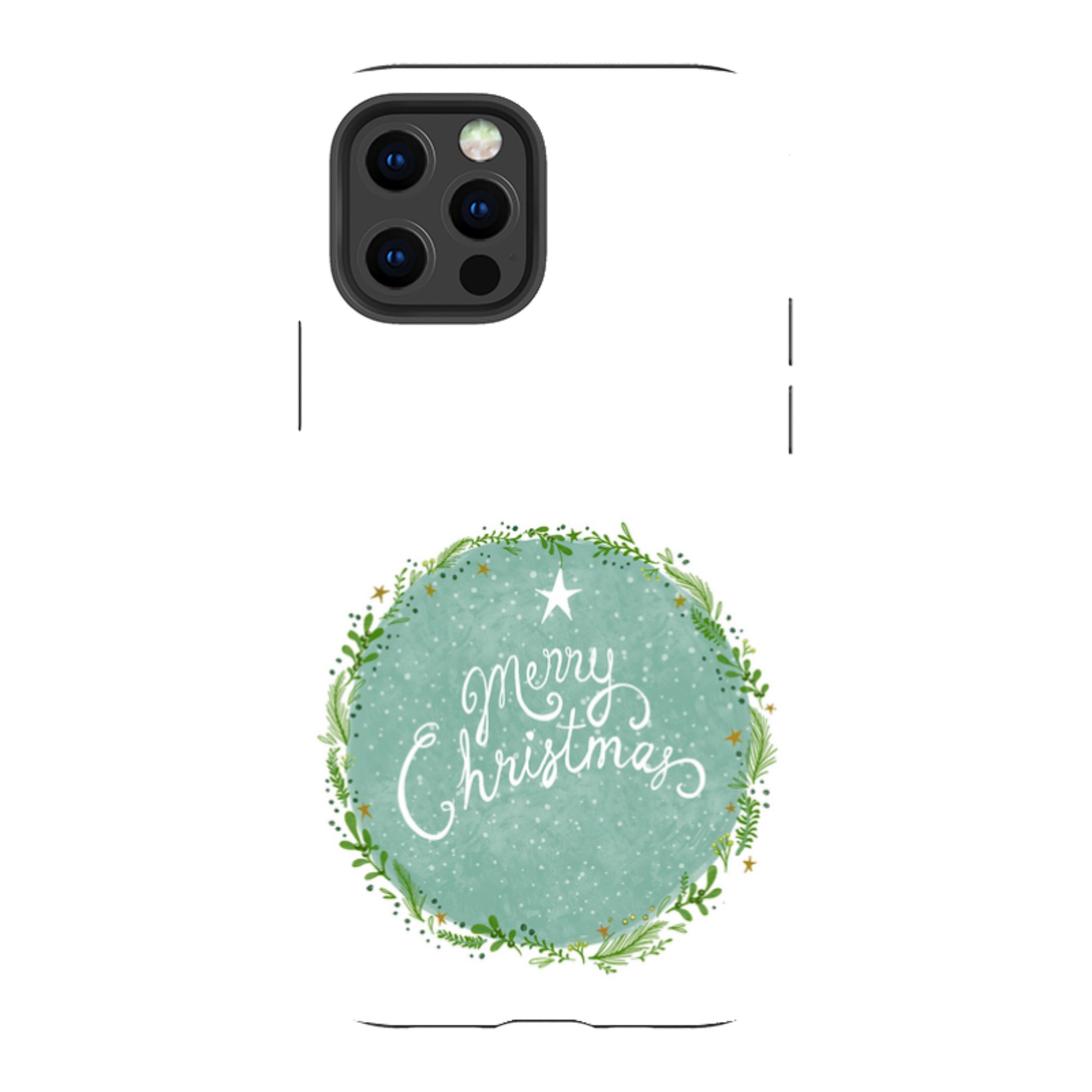 iPhone Tough Case - Merry Christmas By Katherine Quinn