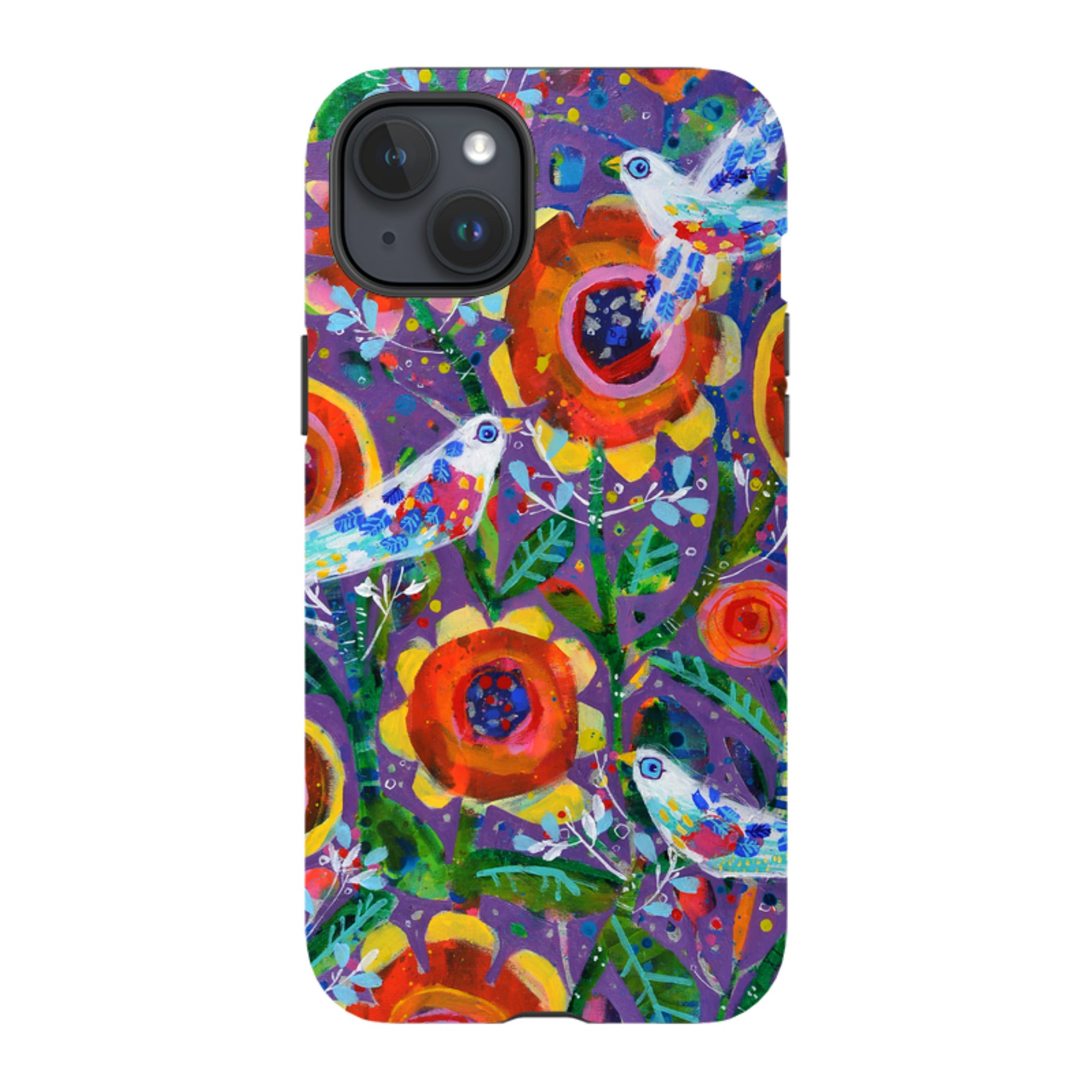 iPhone Tough Case - Garden Party By Claire West