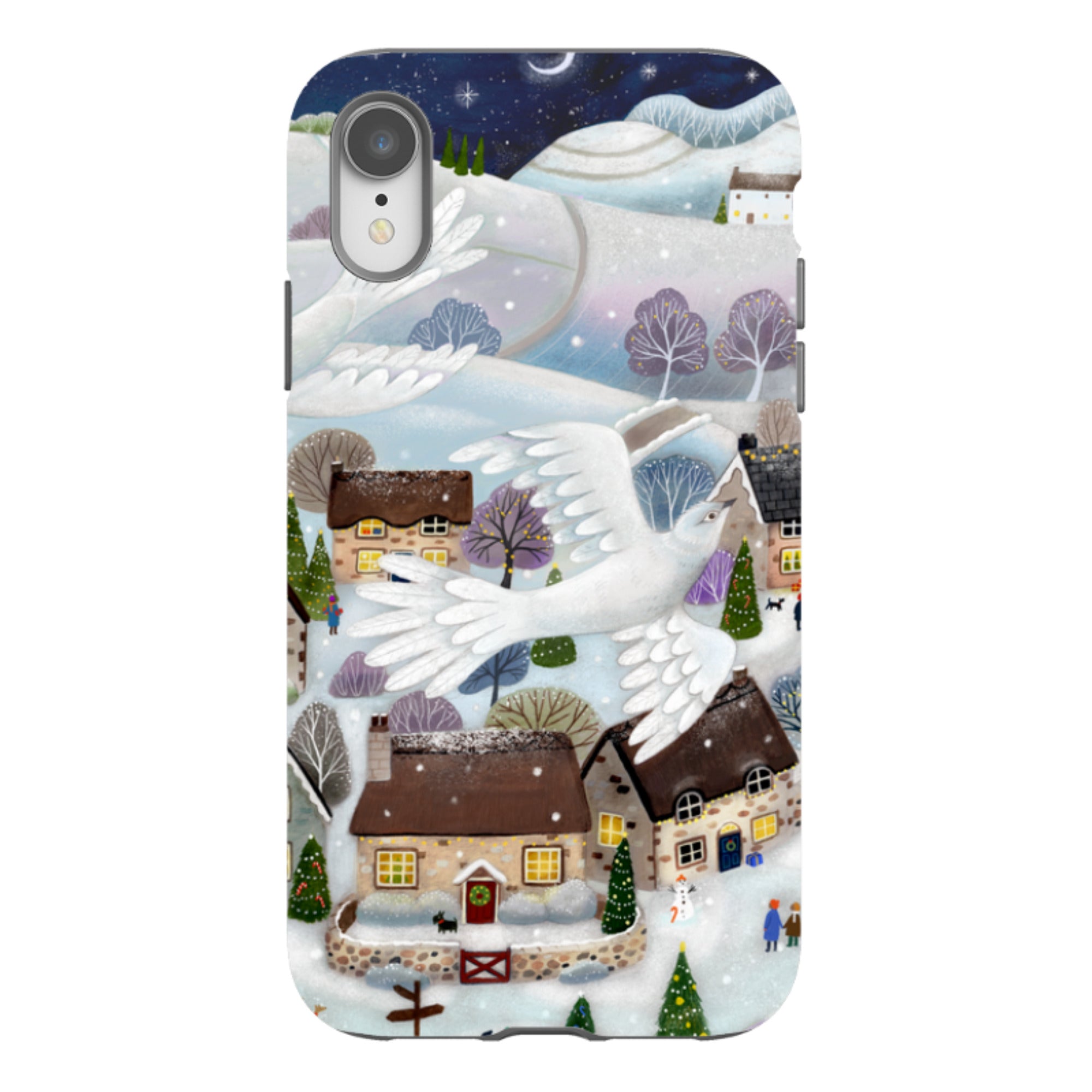 iPhone Tough Case - Advent Doves By Bex Parkin