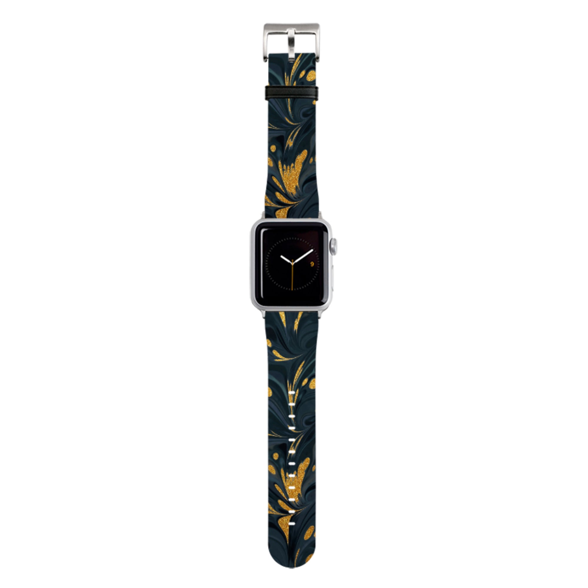 Stormy Leaves Apple Watch Strap