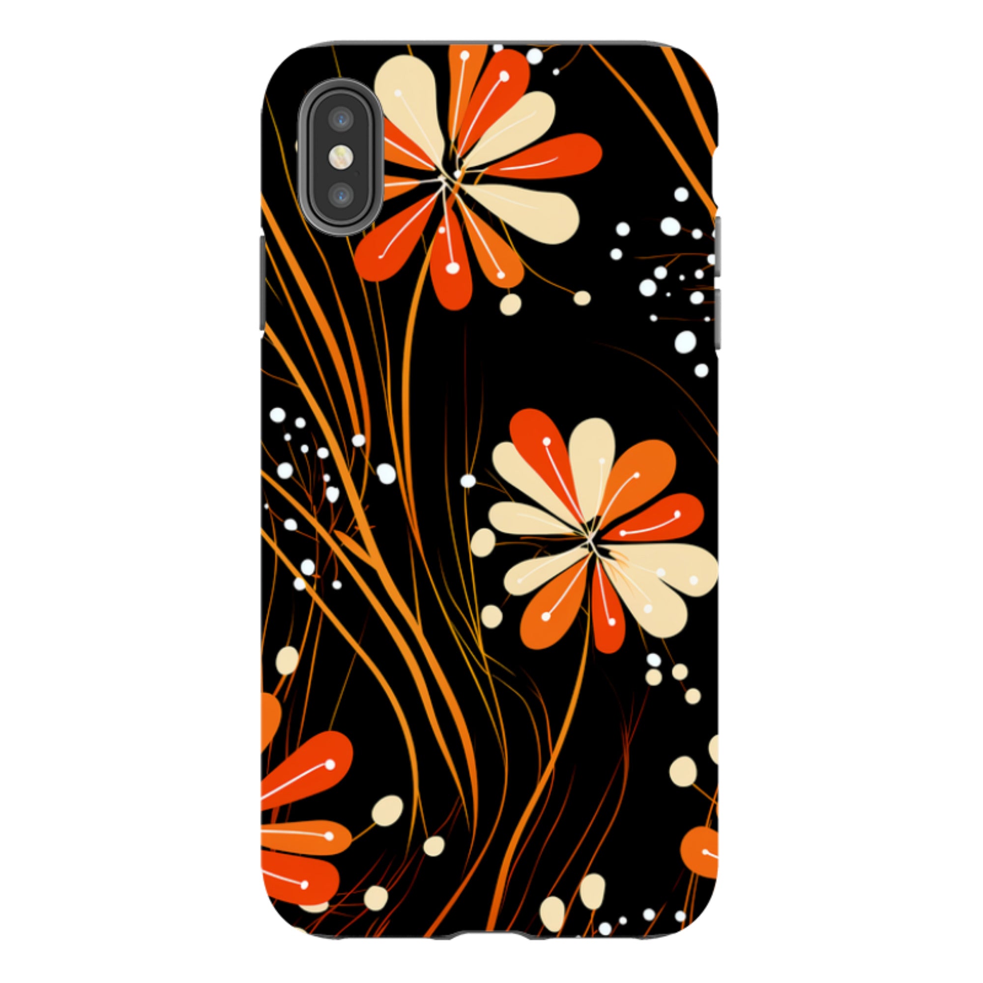 iPhone Tough Case -Floral Stars