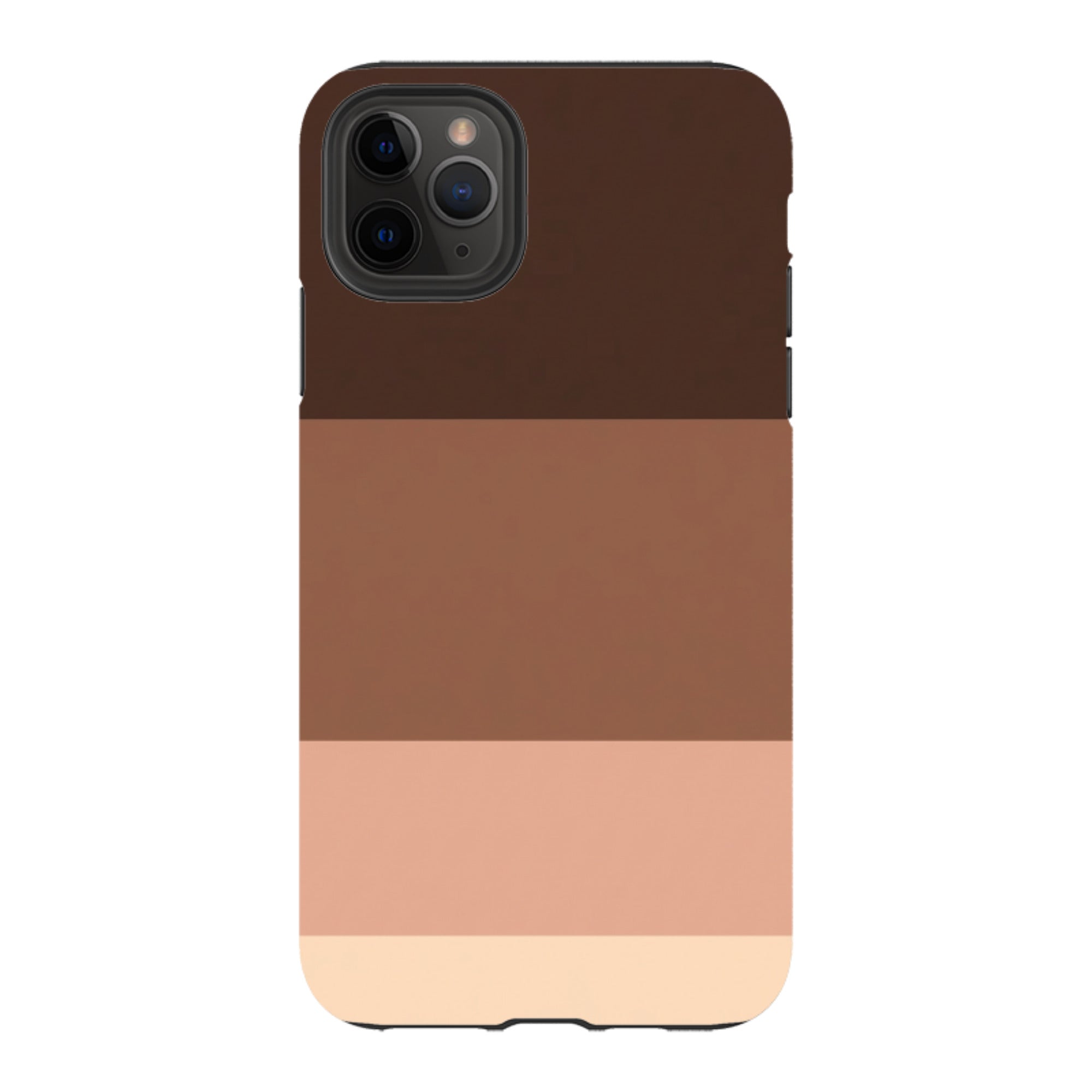 iPhone Tough Case - Brown Gradient
