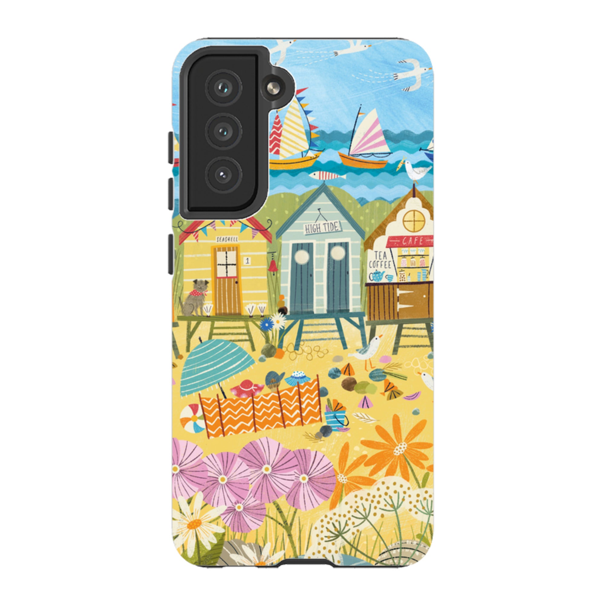 Samsung Tough  Case - Beachy Days 3 By Ali Brookes