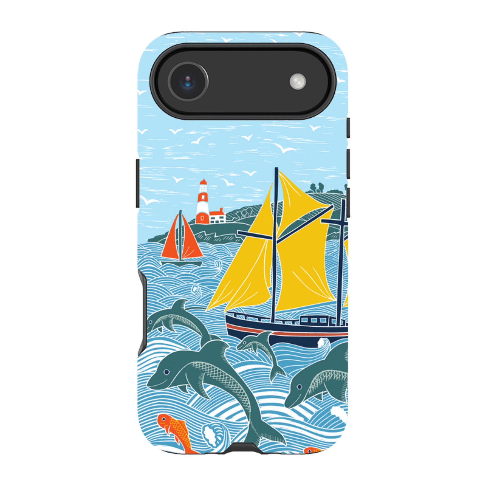 iPhone Case - Dolphins By Kate Heiss