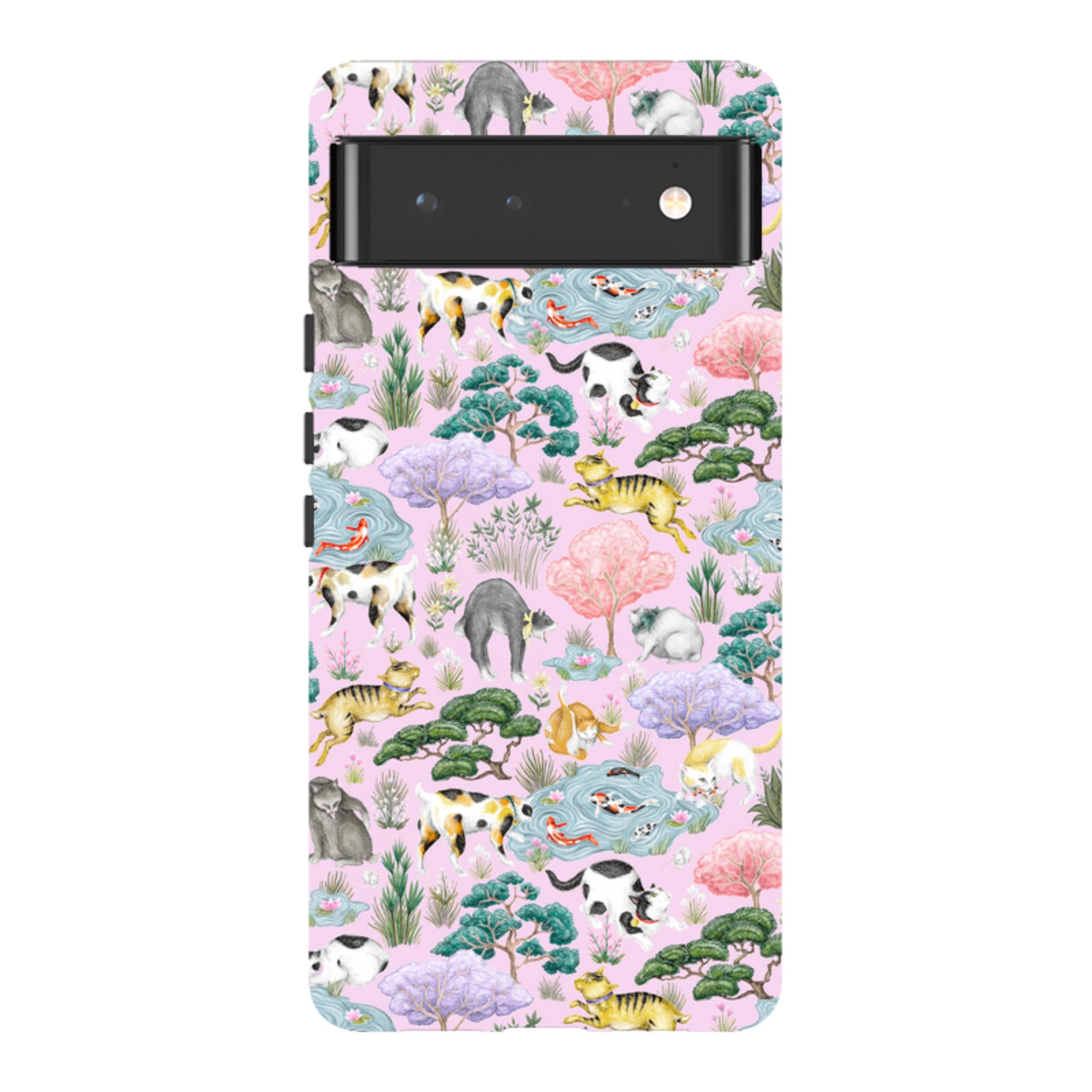Google Tough Case - Cat Garden By Catherine Rowe