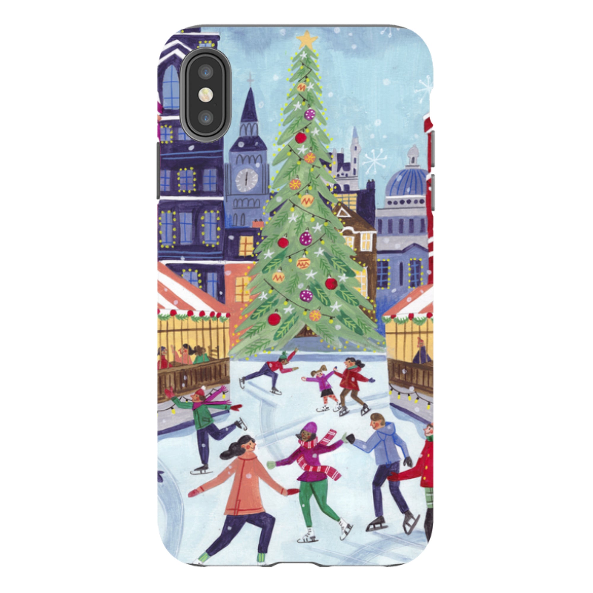 iPhone Tough Case - Skating London By Caroline Bonne Muller