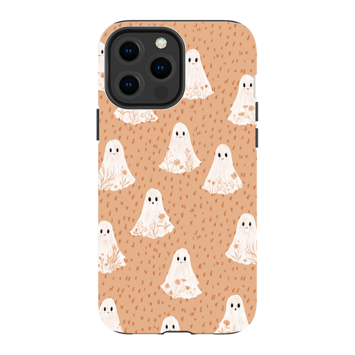 iPhone Tough Case - Floral Ghosts - Cider Clay By Katherine Quinn