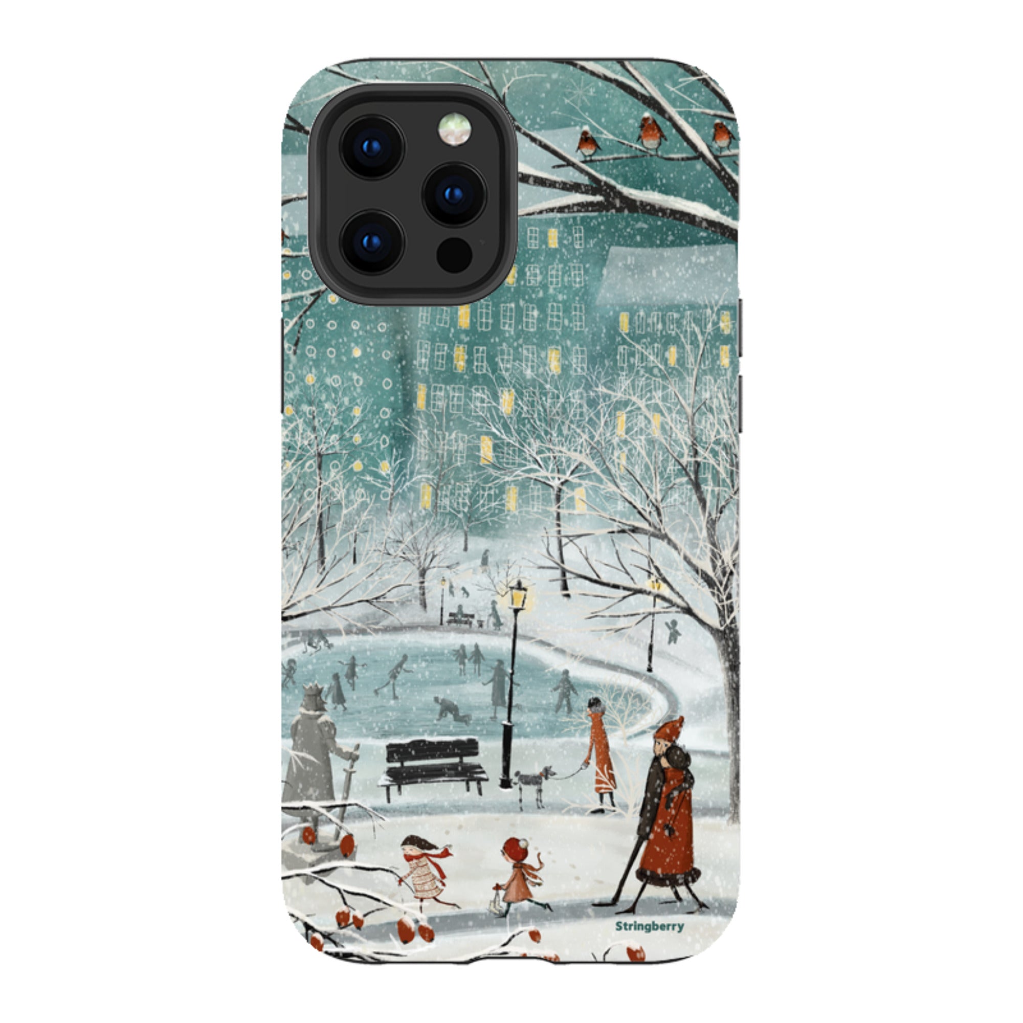 iPhone Tough Case - Walk In The Park By Maja Lindberg
