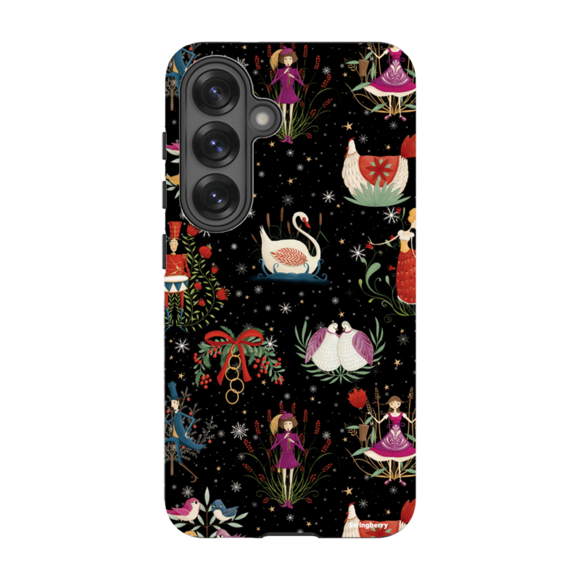Samsung Tough Case - Twelve Days Black By Maja Lindberg