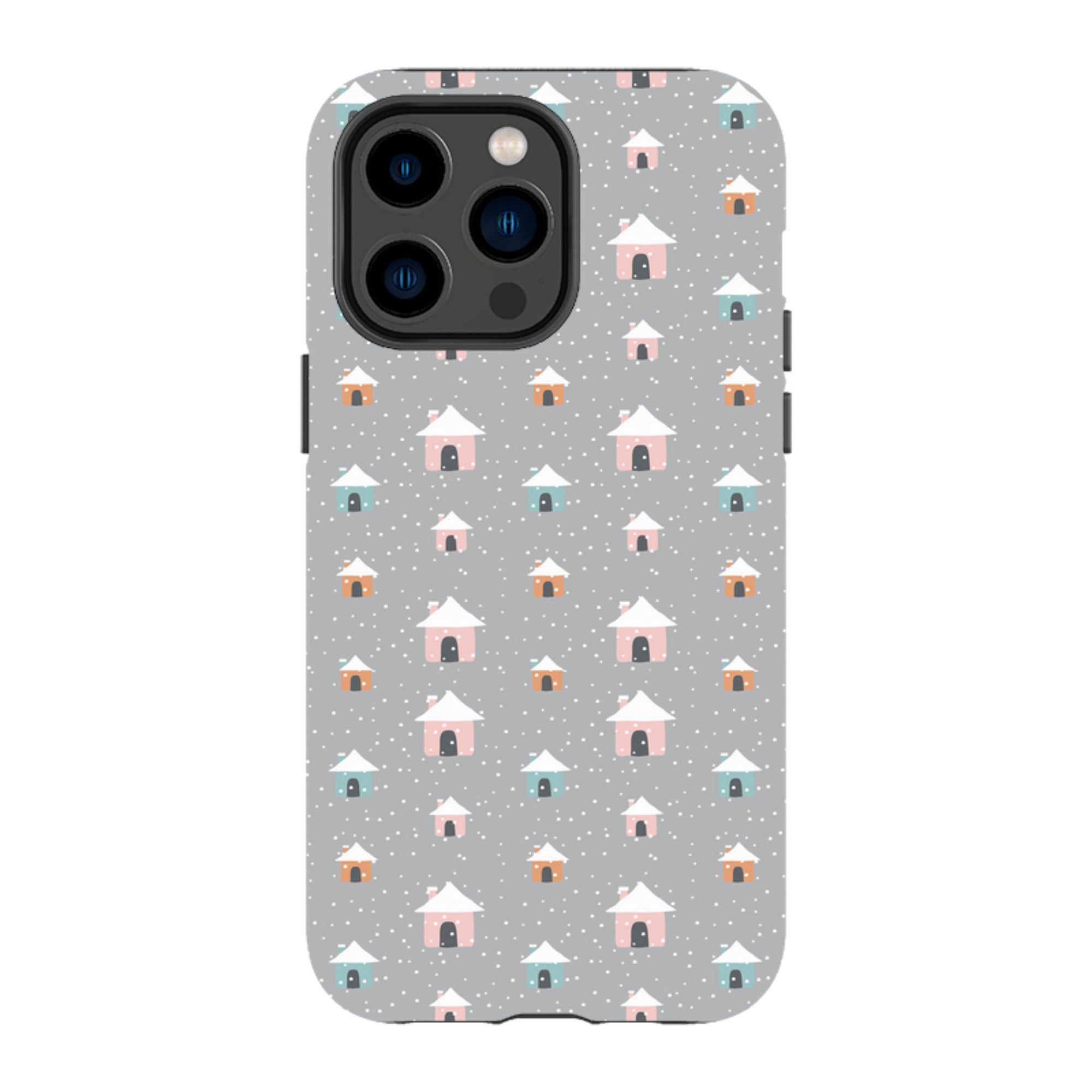 iPhone Tough Case - House Pattern
