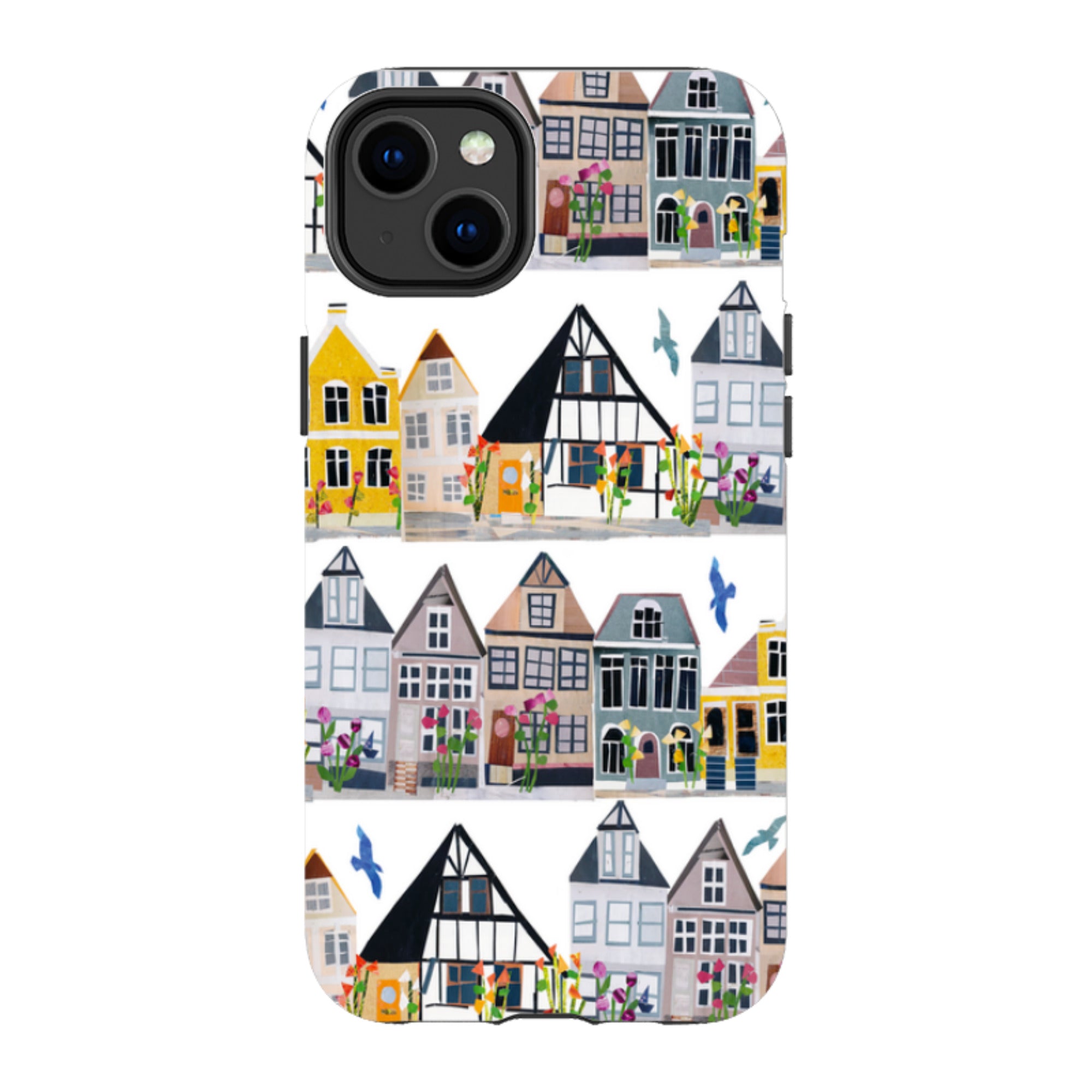 iPhone Tough Case - Danish Houses By Tracey English