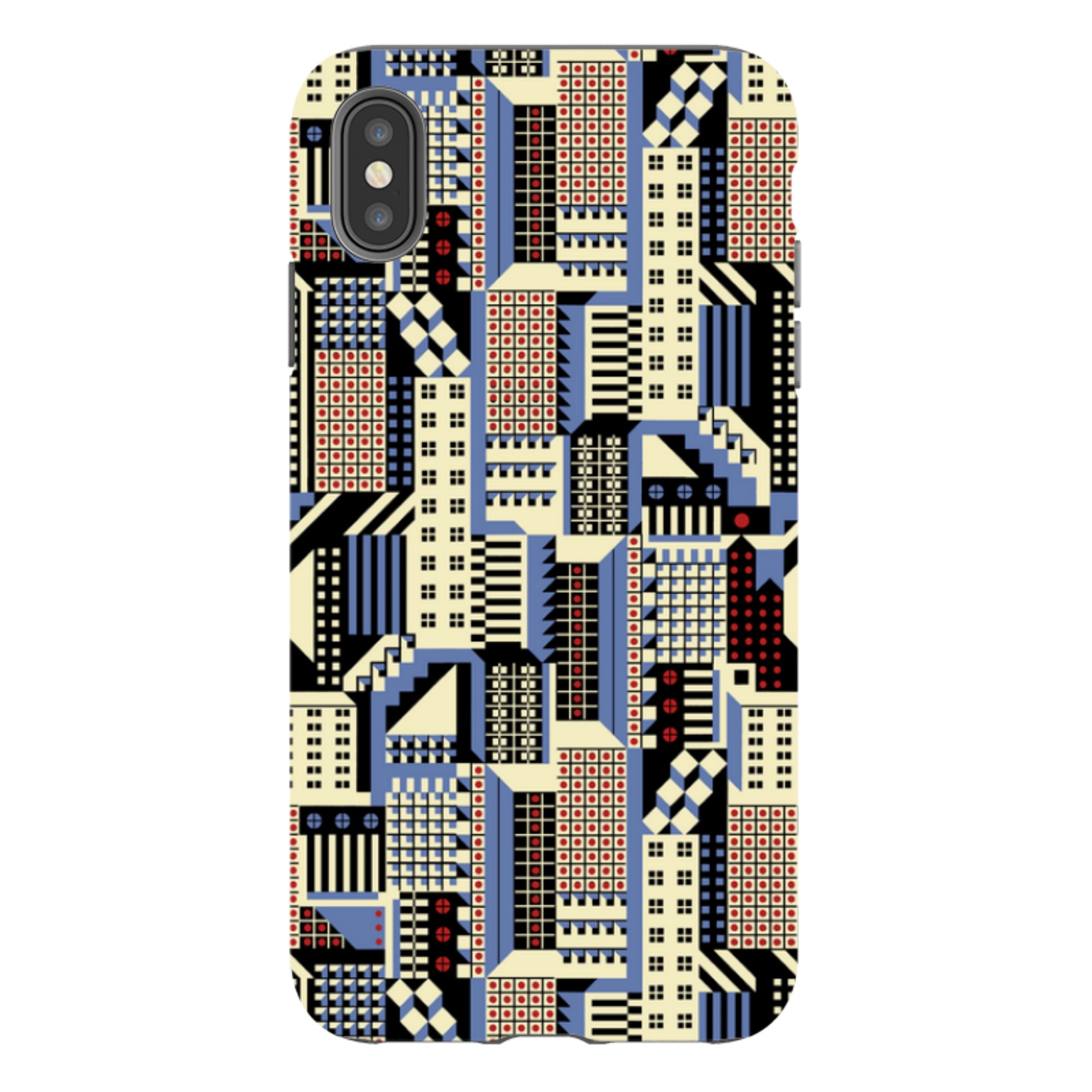iPhone Tough Case - Cityscape By Cressida Bell