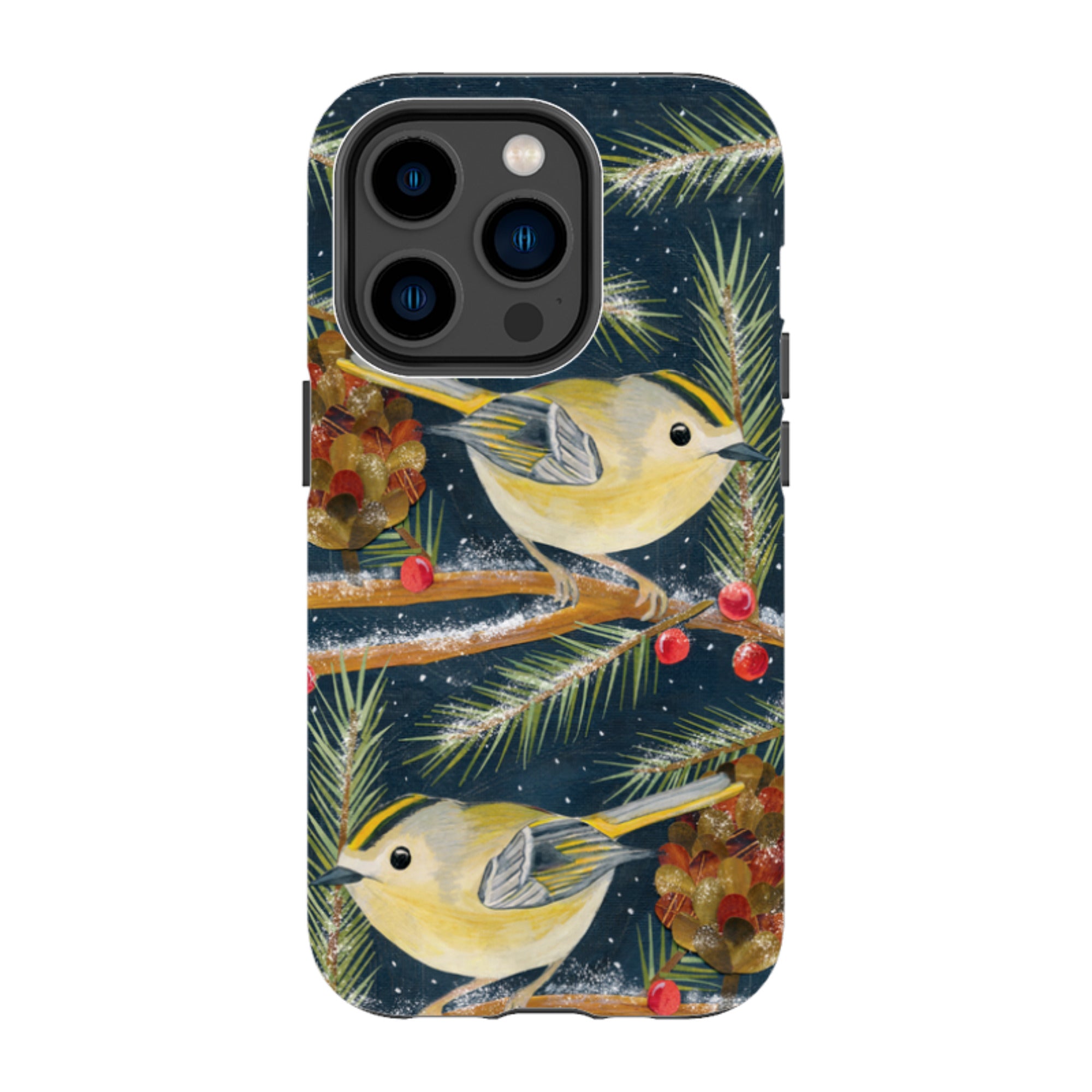 iPhone MagSafe Tough Case - Goldcrest By Tracey English